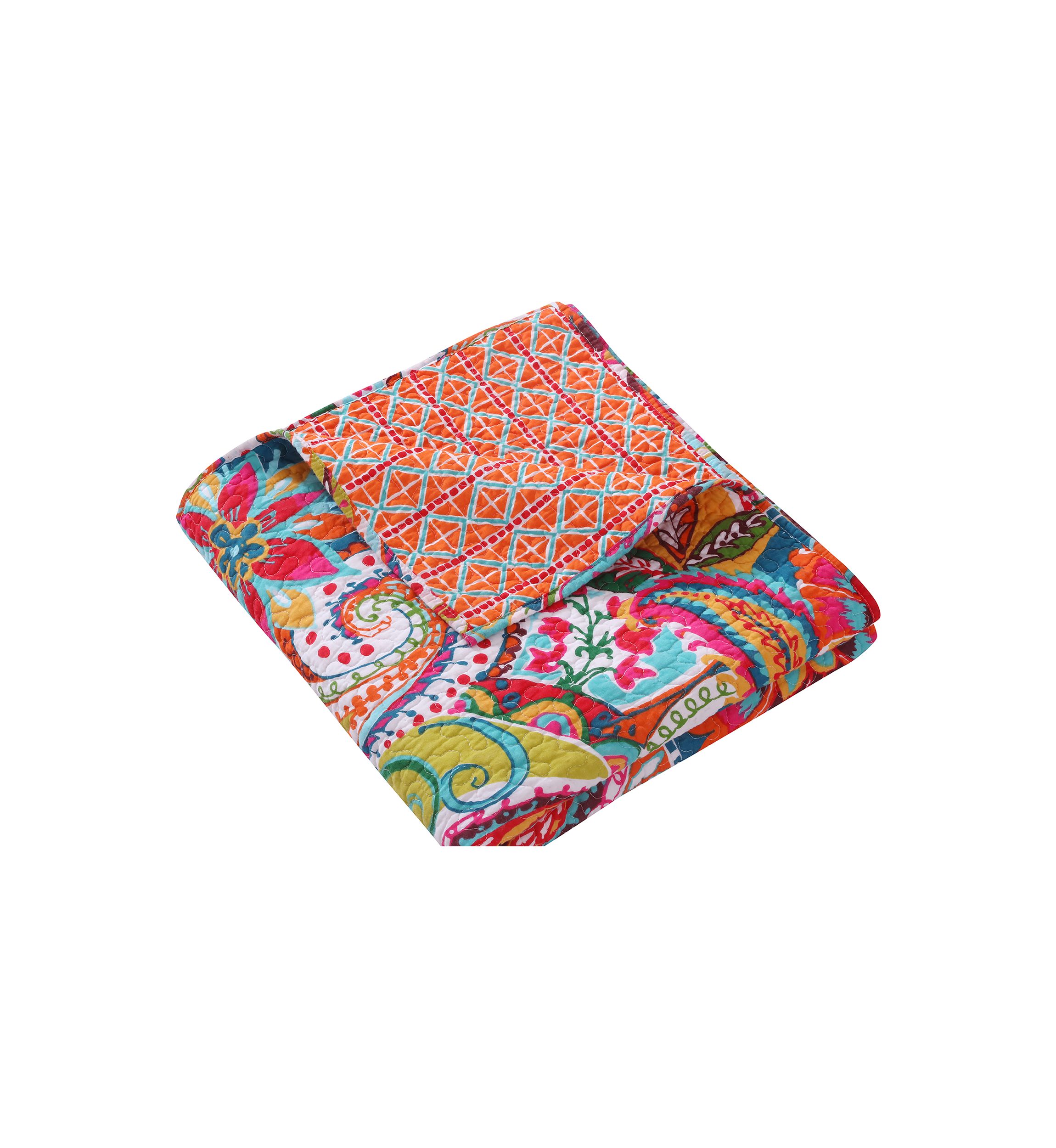 Rhapsody Quilted Throw