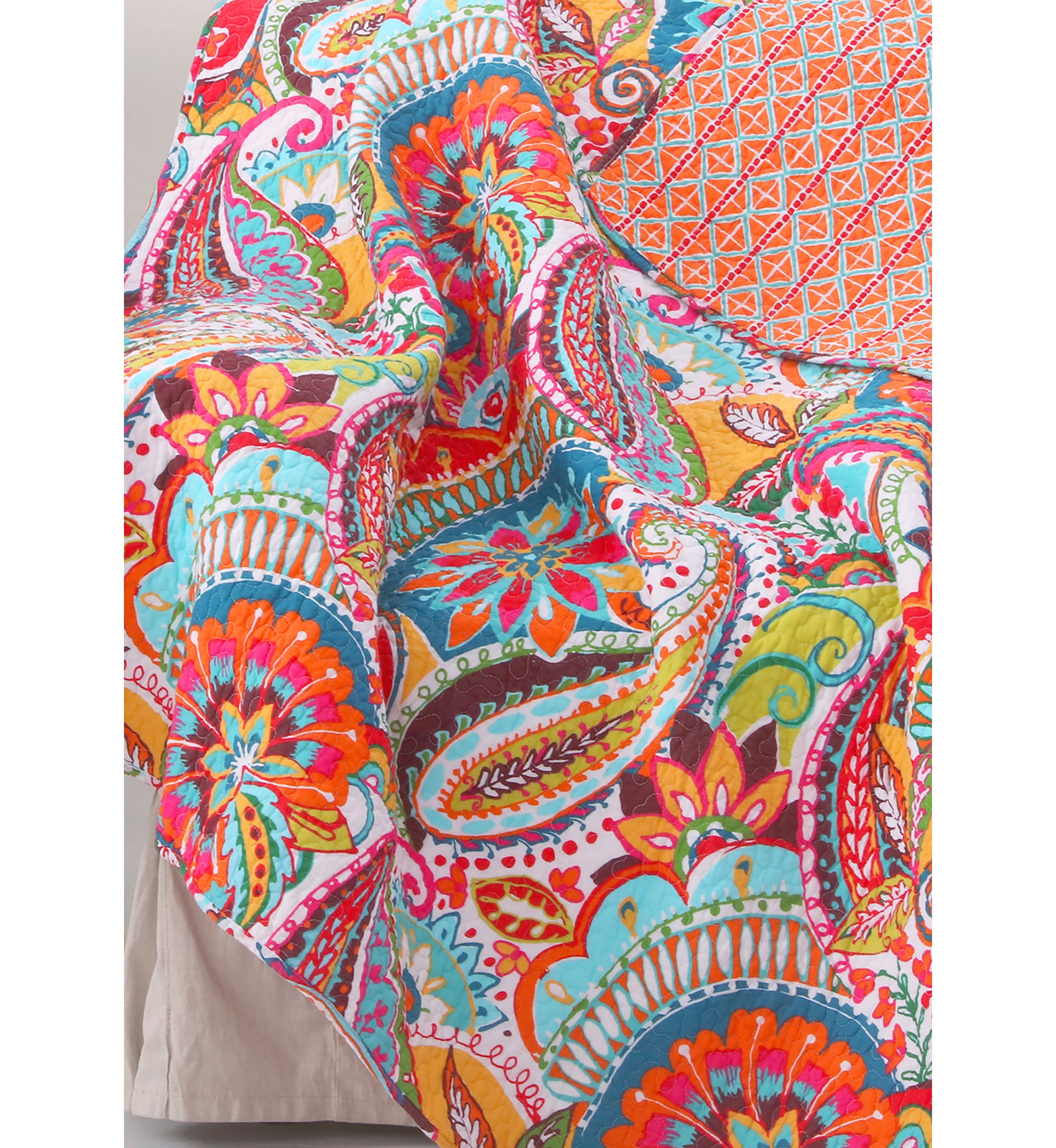 Rhapsody Quilted Throw
