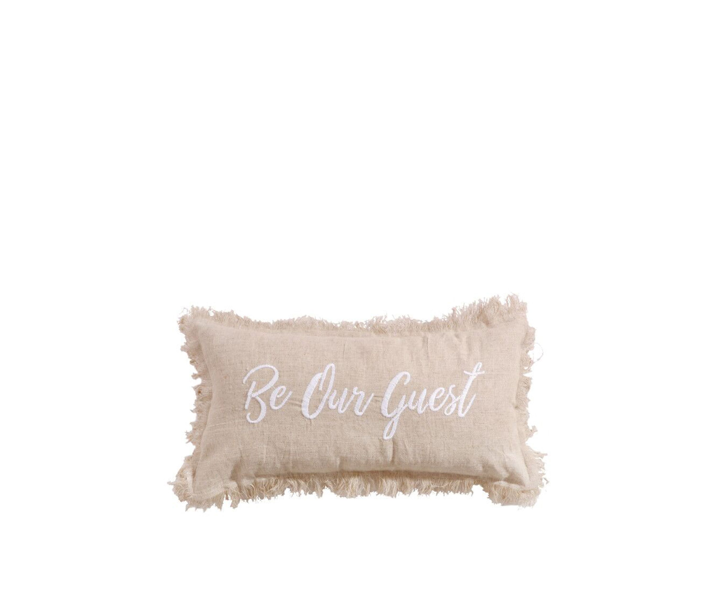 Pembroke Spa Be Our Guest Pillow