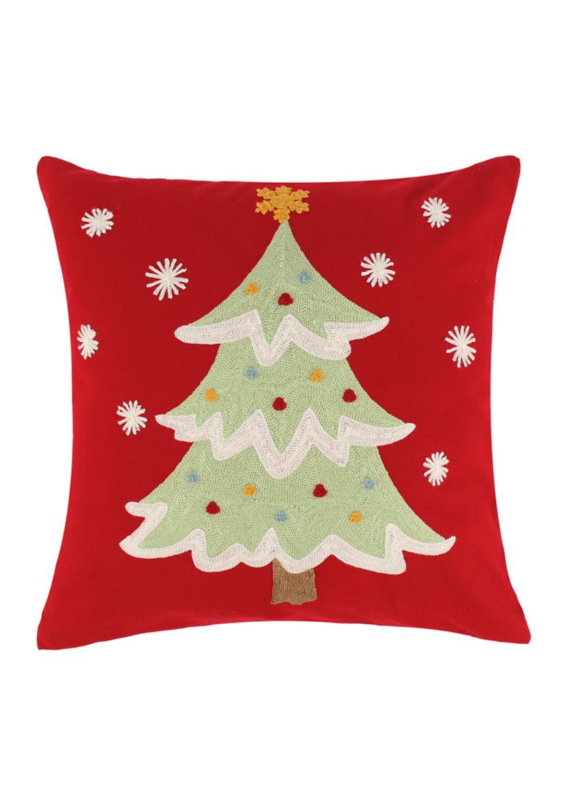 Comet & Cupid Christmas Tree Pillow