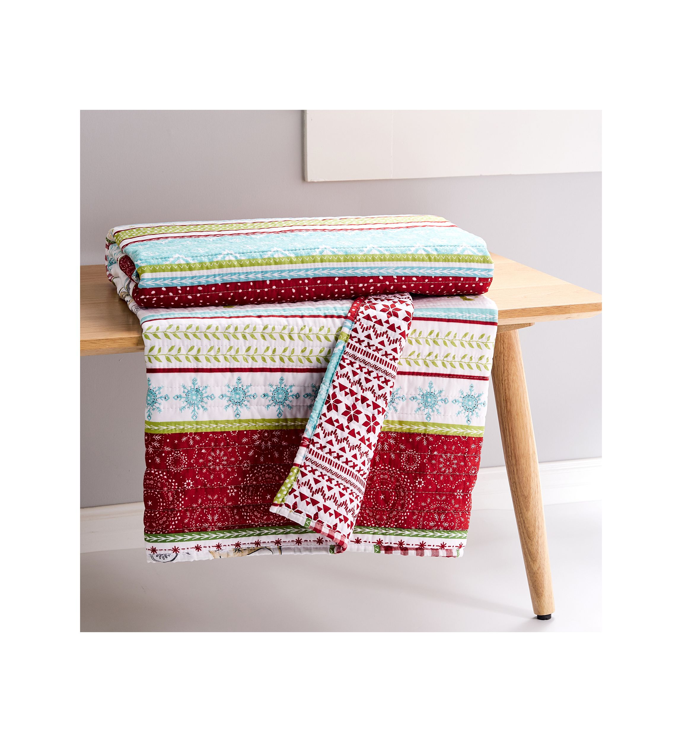 Comet & Cupid Quilted Throw
