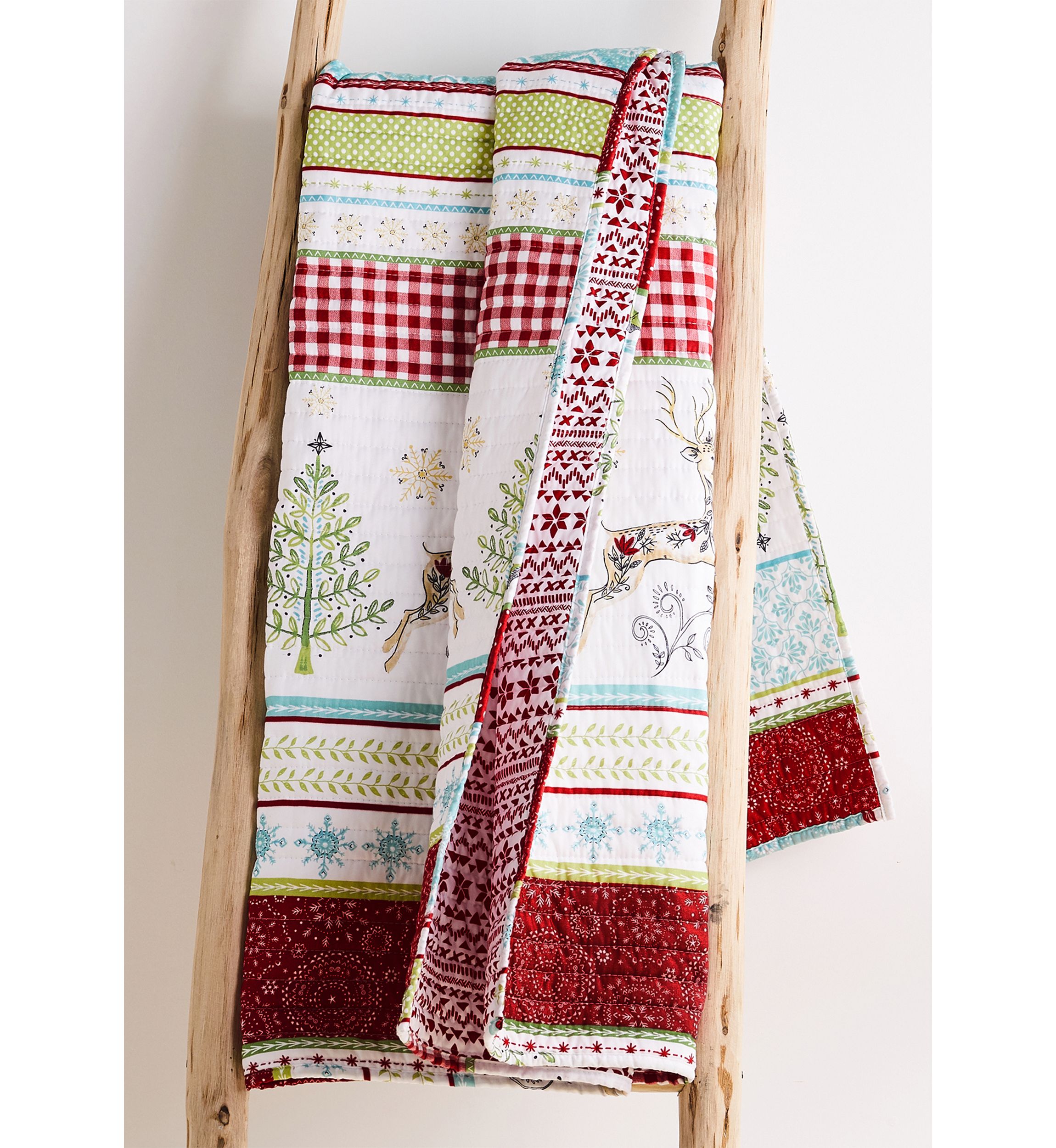 Comet & Cupid Quilted Throw