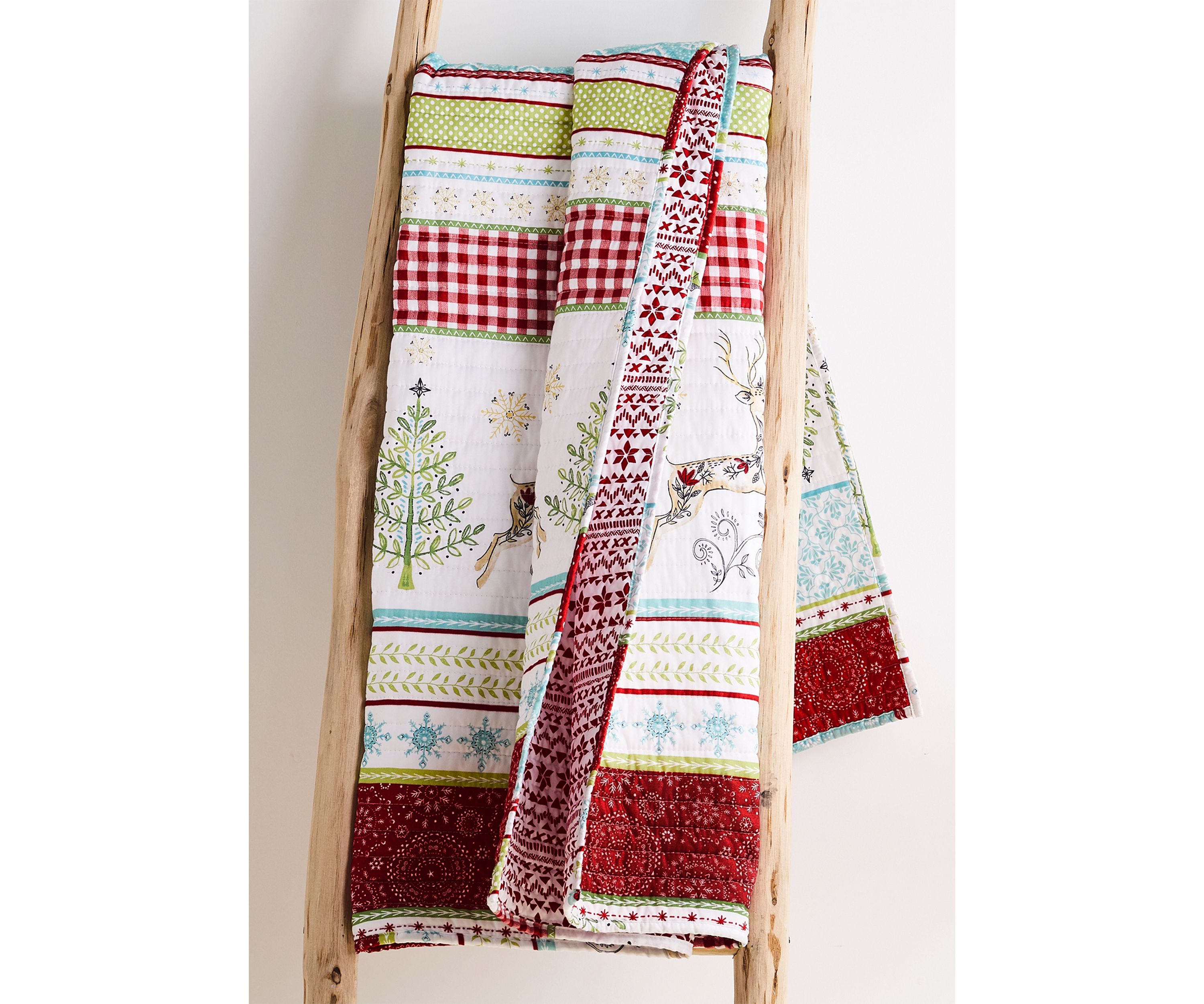 Comet & Cupid Quilted Throw