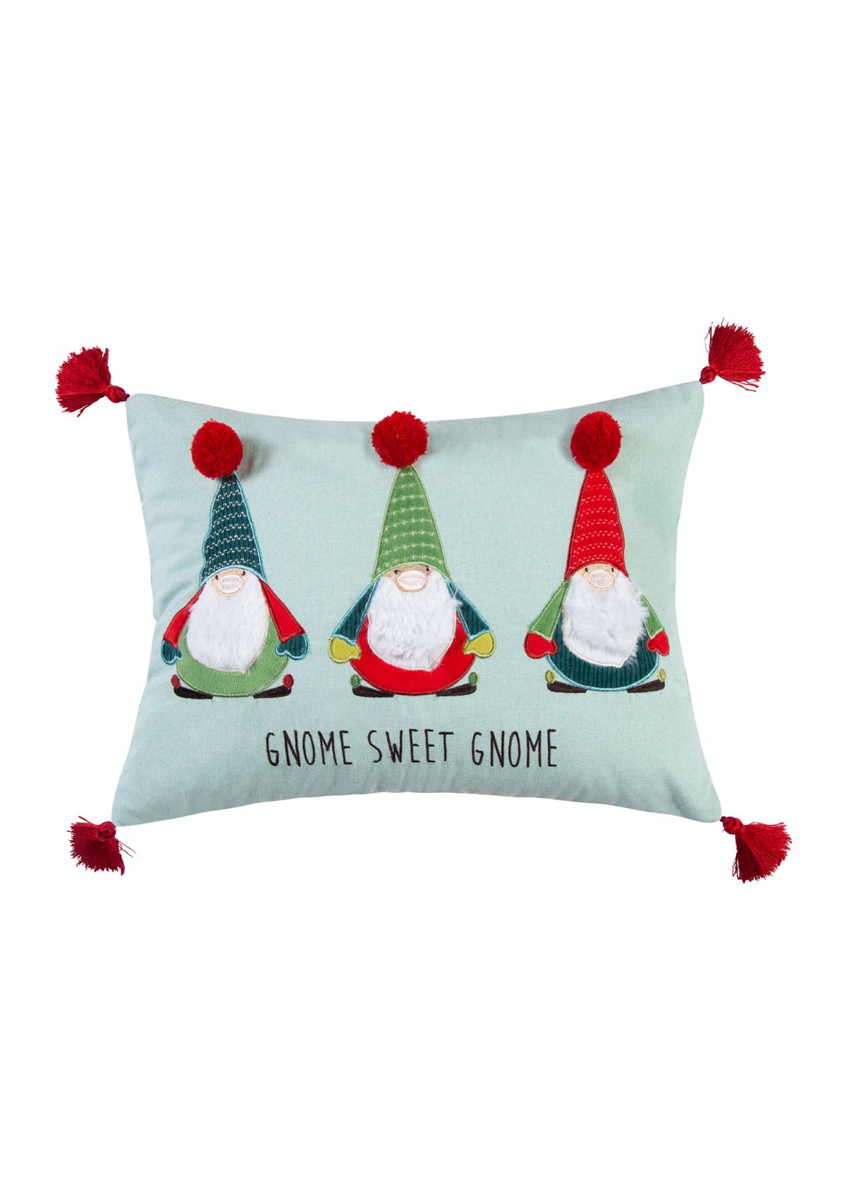 Gnome for the Holidays Gnome Sweet Gnome Pillow