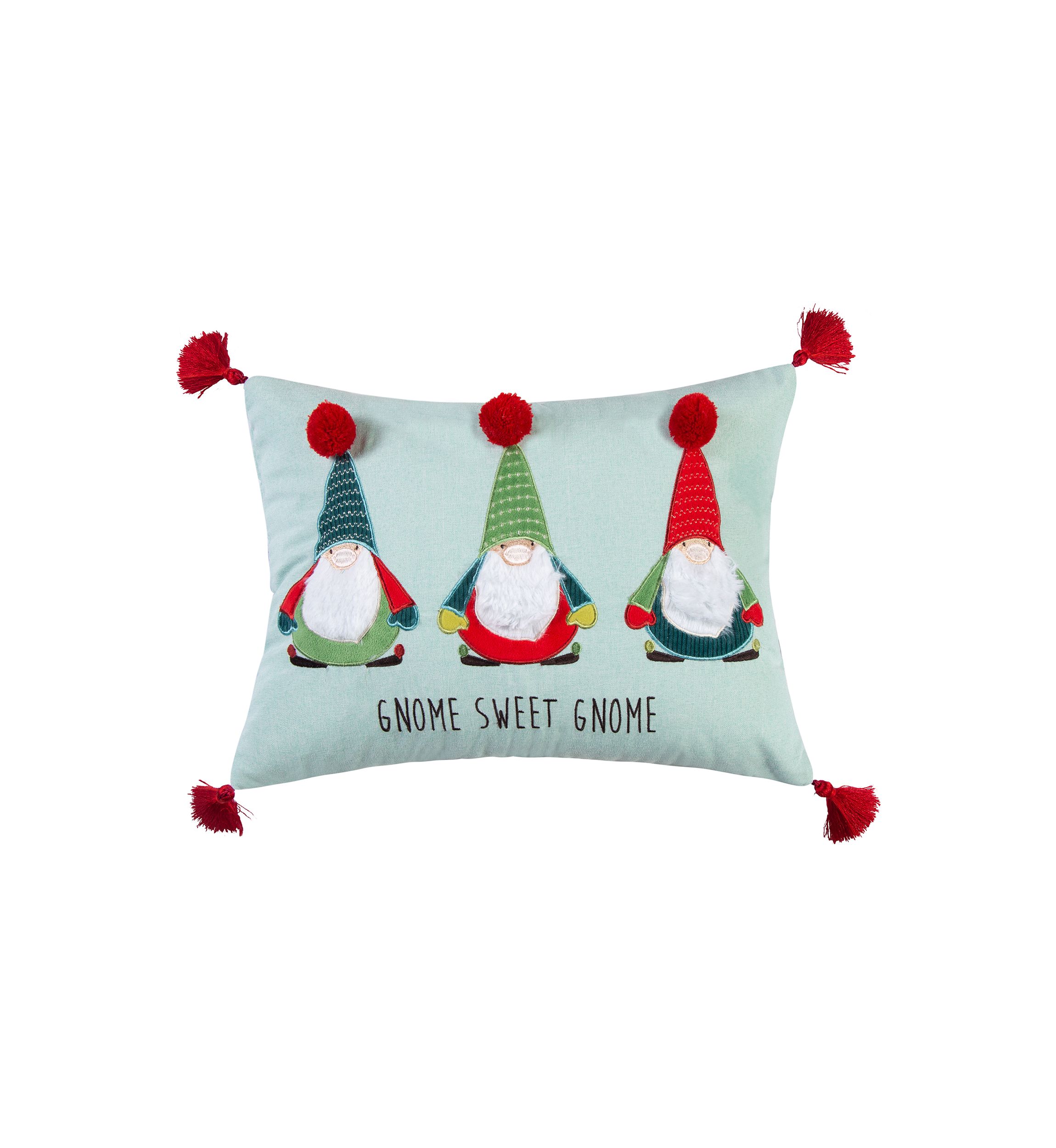 Gnome for the Holidays Gnome Sweet Gnome Pillow