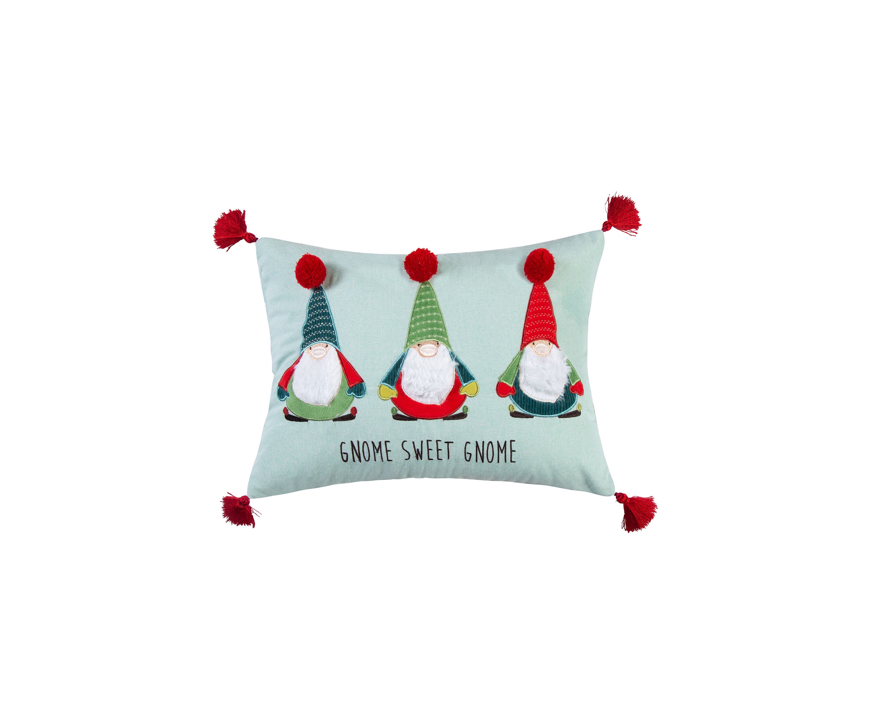 Gnome for the Holidays Gnome Sweet Gnome Pillow