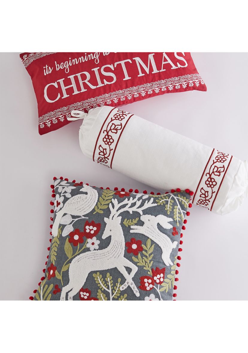 Bretton Woods Neckroll Decorative Pillow 