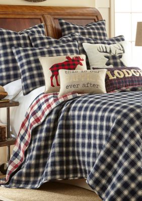 Lodge Sparkle Moose Pillow