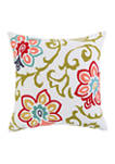 Clementine Floral Pillow