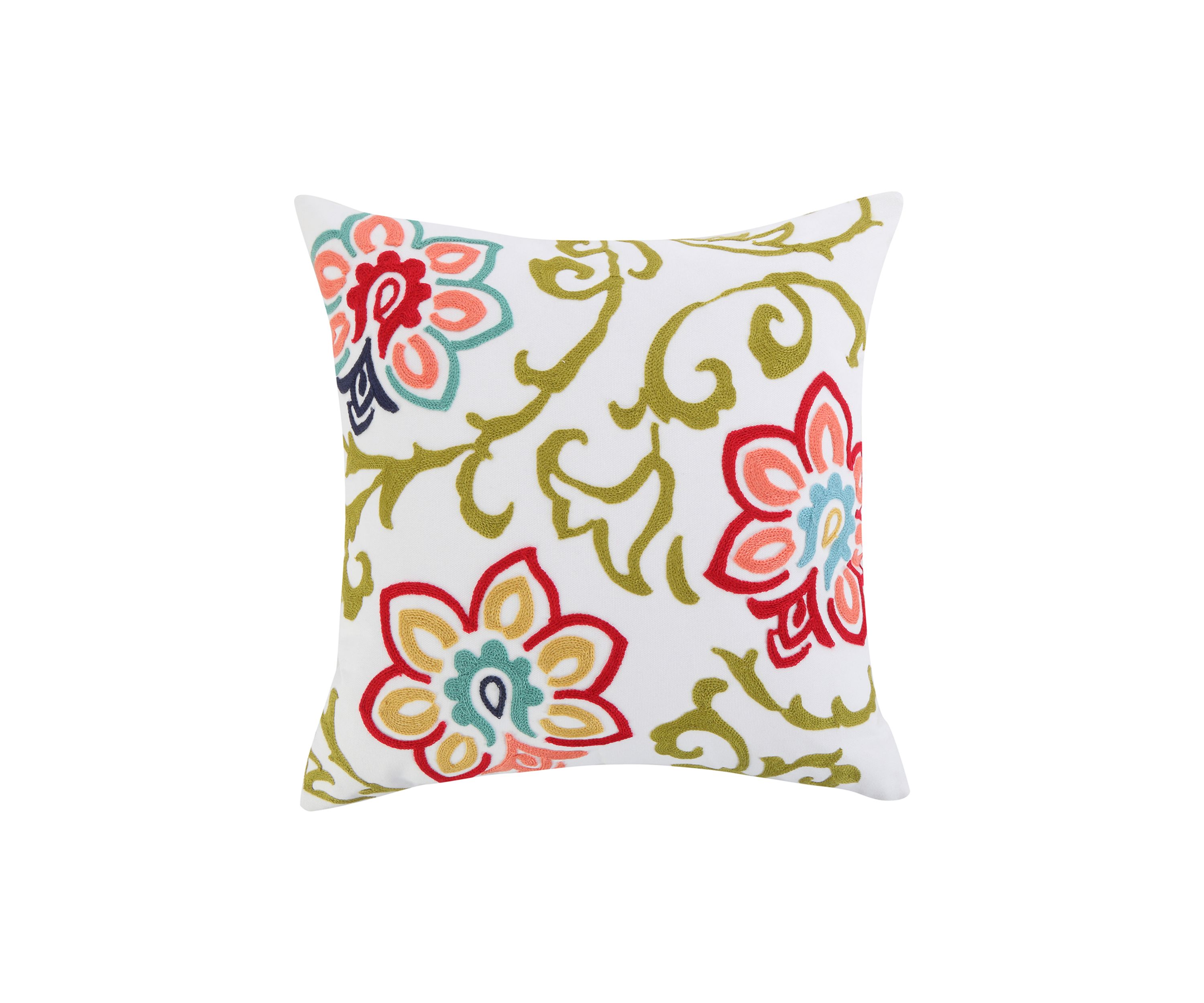 Clementine Floral Pillow
