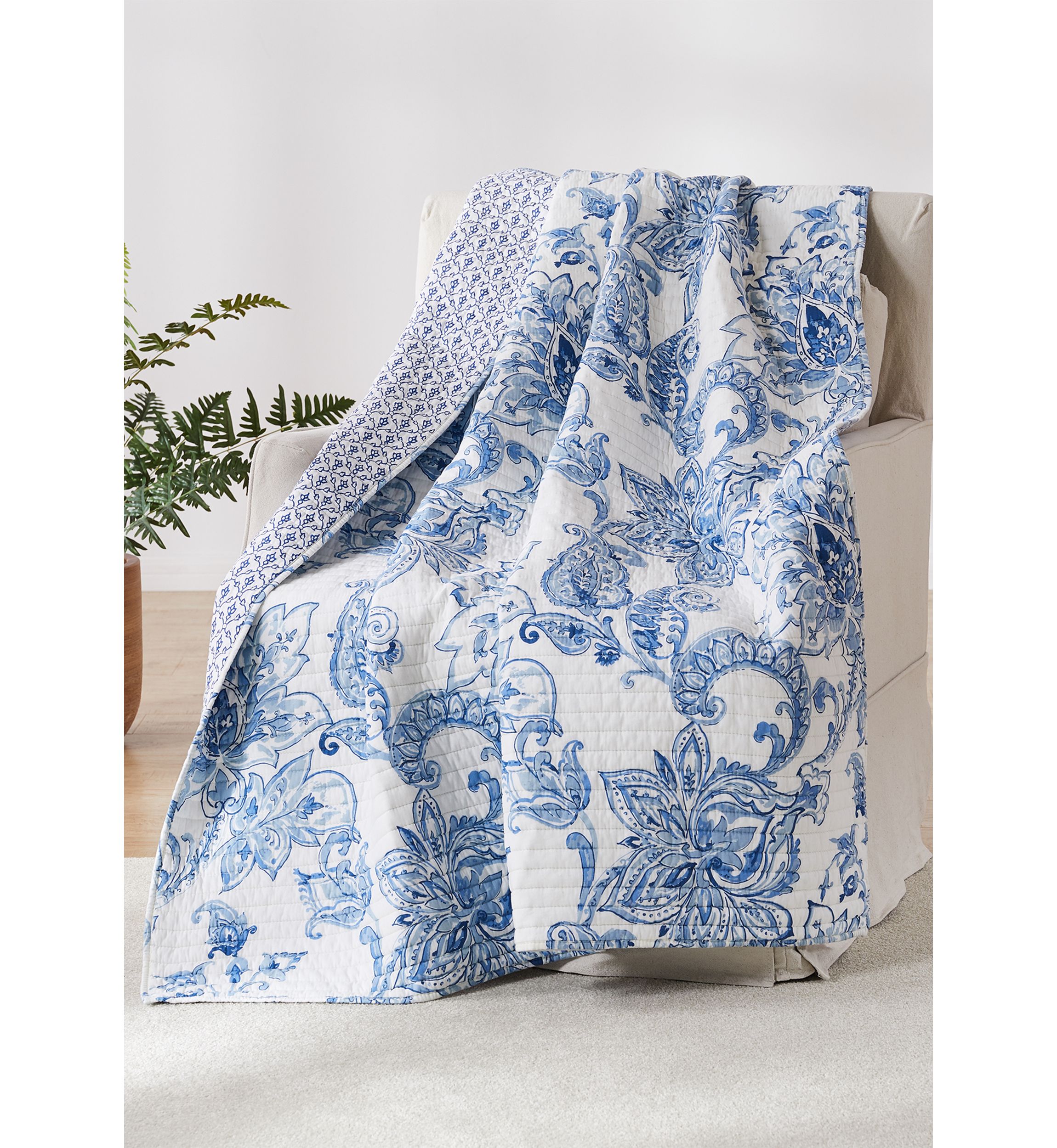 Bennett Quilted Throw
