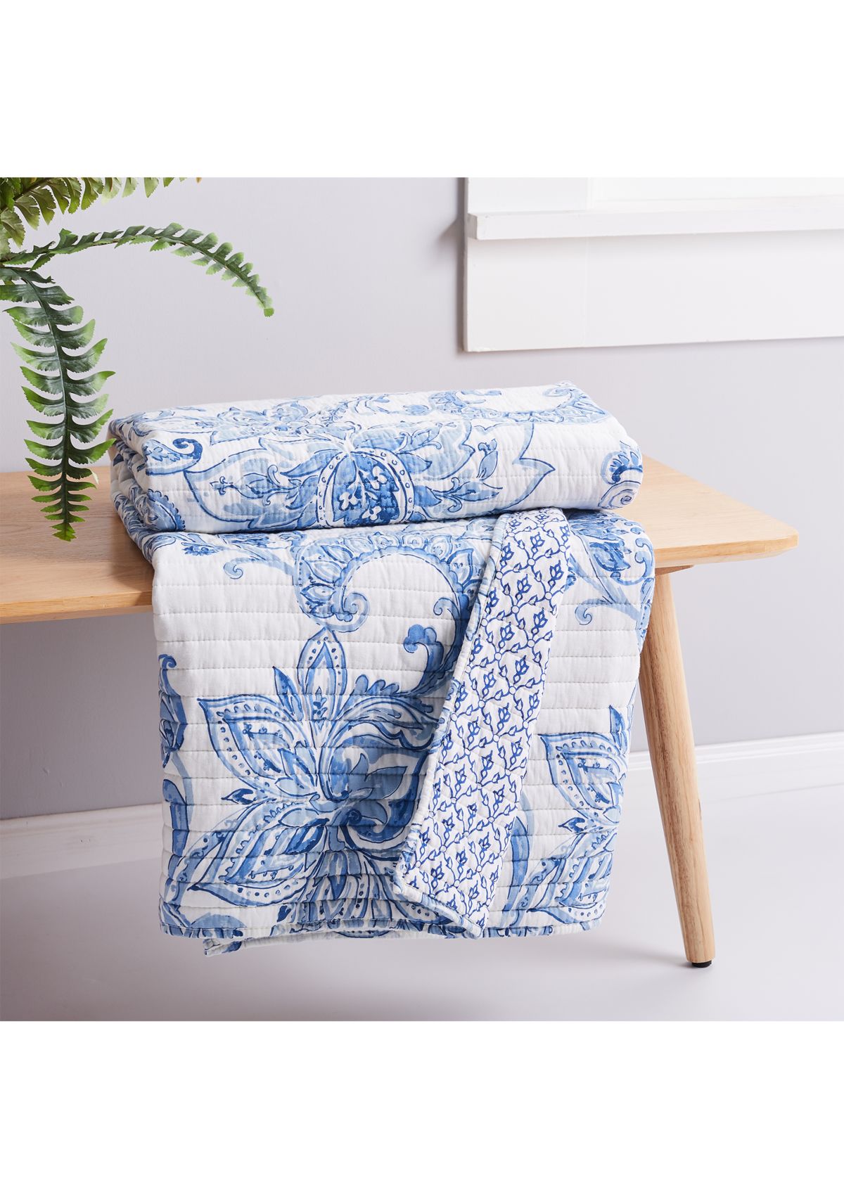 Bennett Quilted Throw