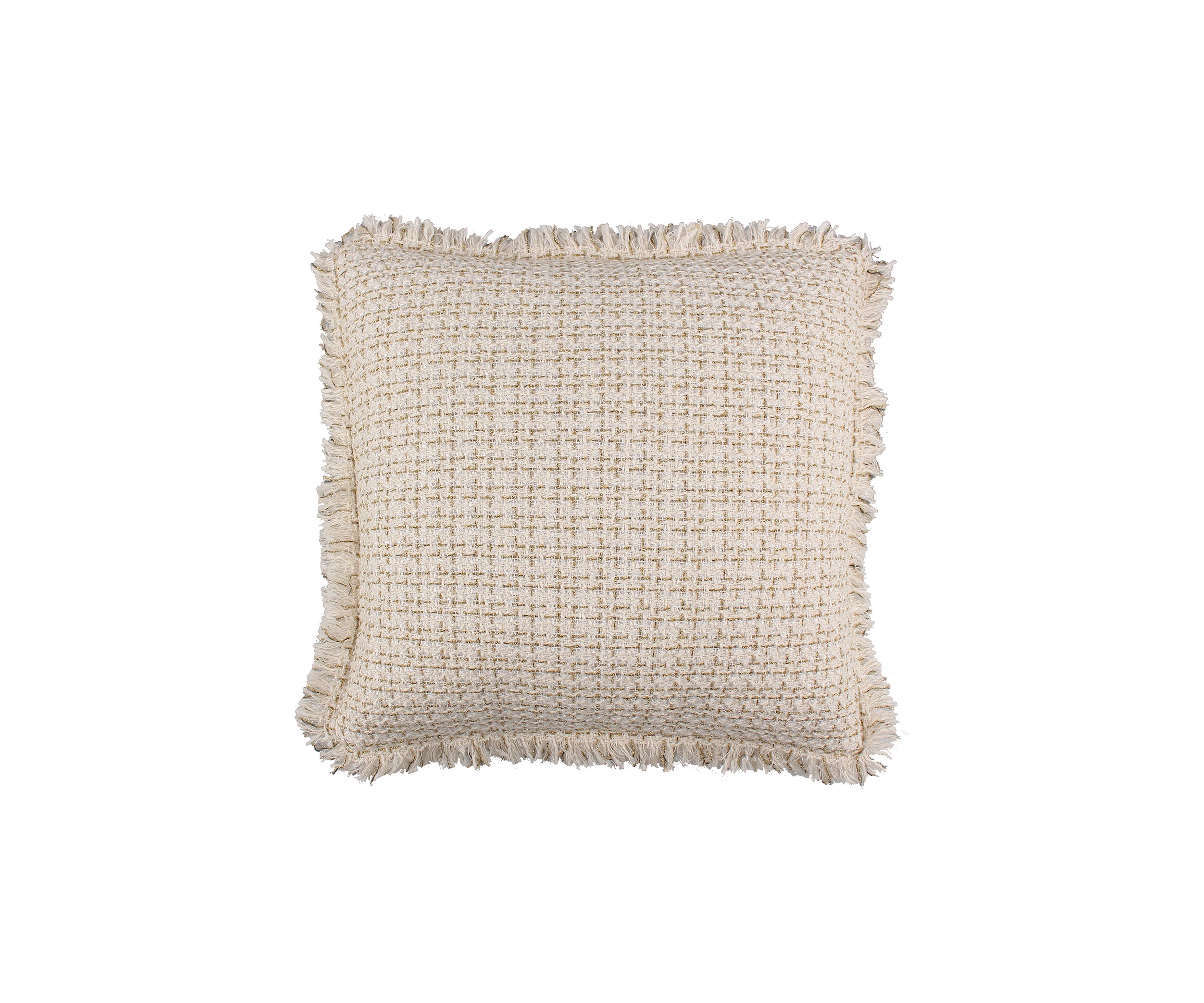   Cosima Textured Fringe Pillow 