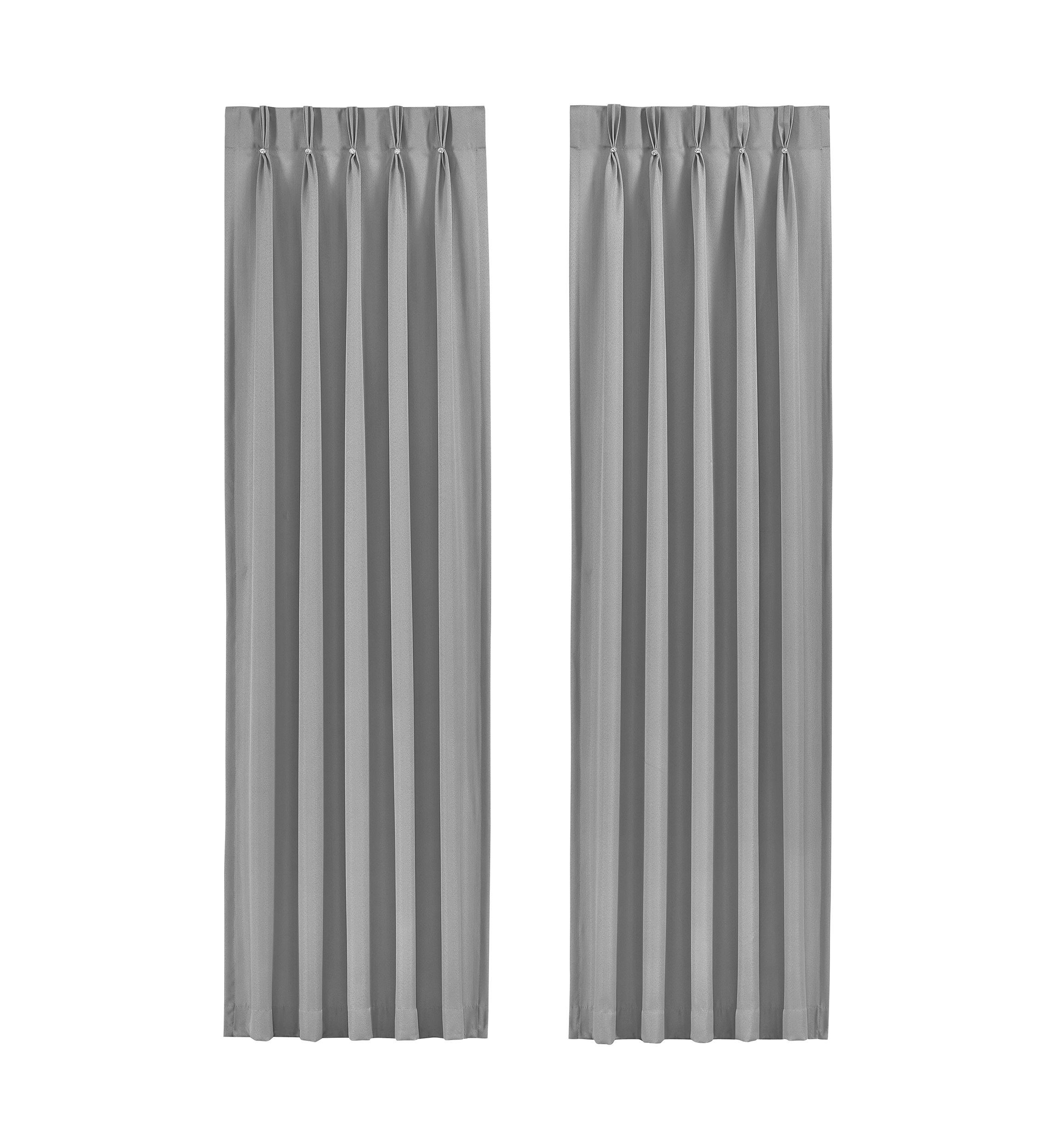 Aida Gray 84-Inch Window Panel
