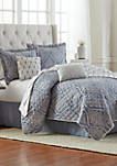 Modern. Southern. Home.™ Modern. Southern. Home.™ 6-Piece Irene Damask Quilt Bed-In-A-Bag Set