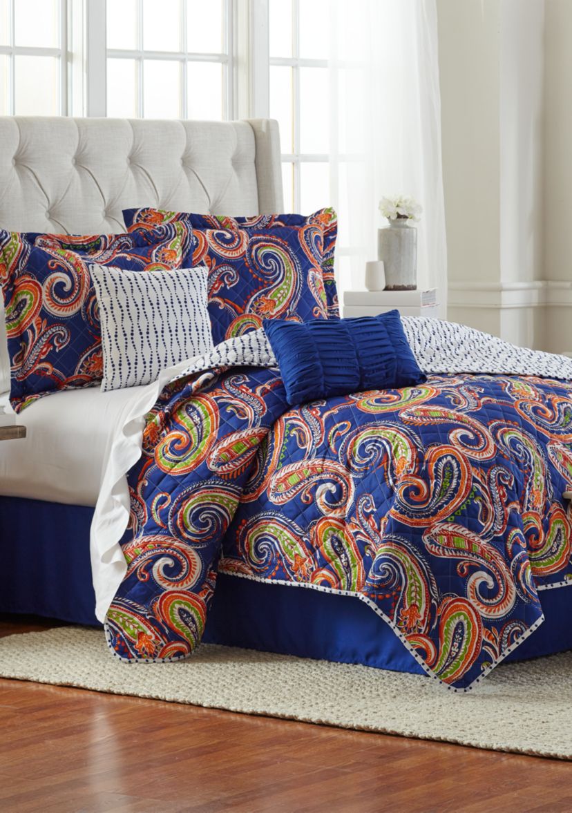 6-Piece Sofia Quilt Bed-In-A-Bag Set