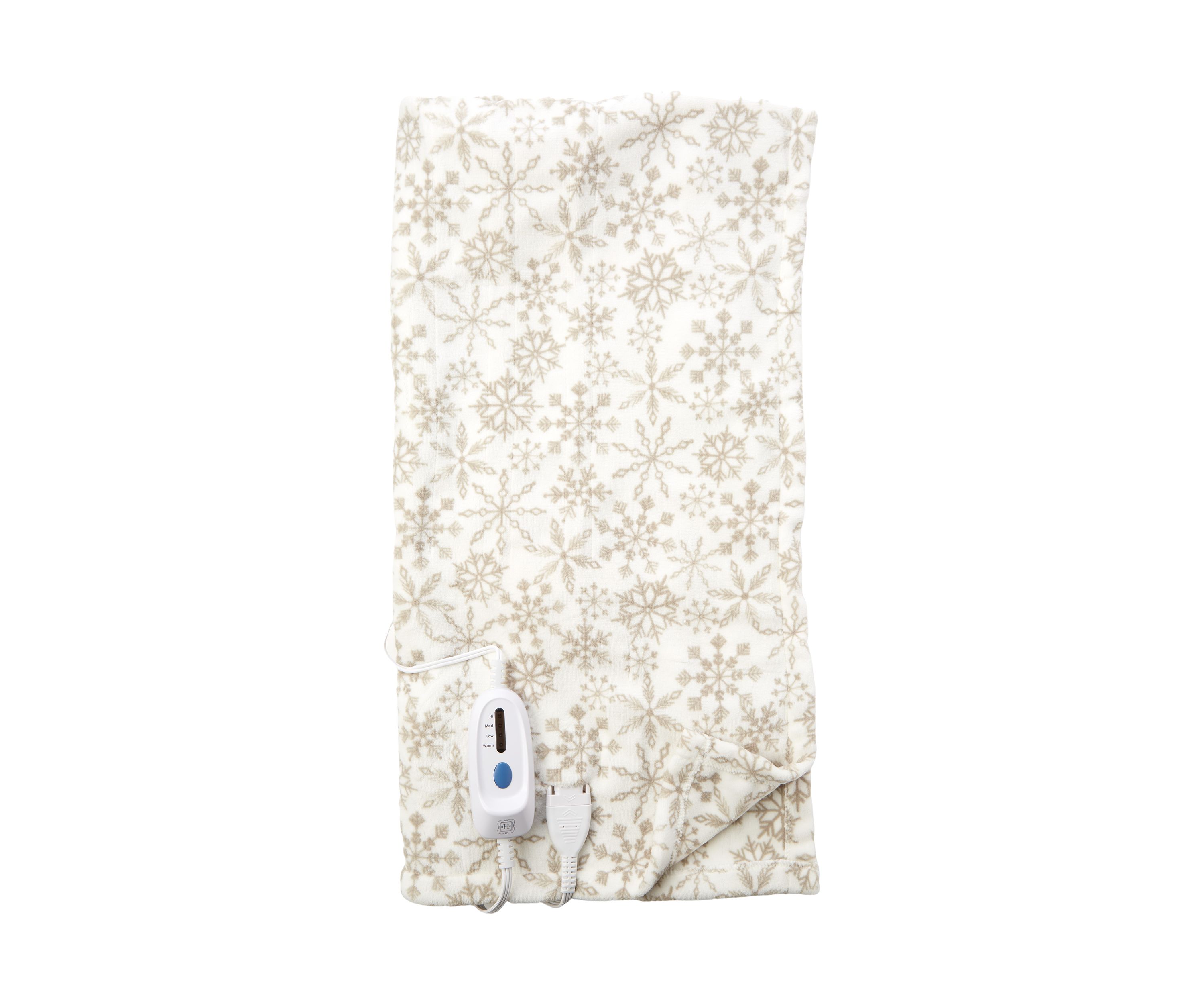 Heated Microplush Throw Blanket