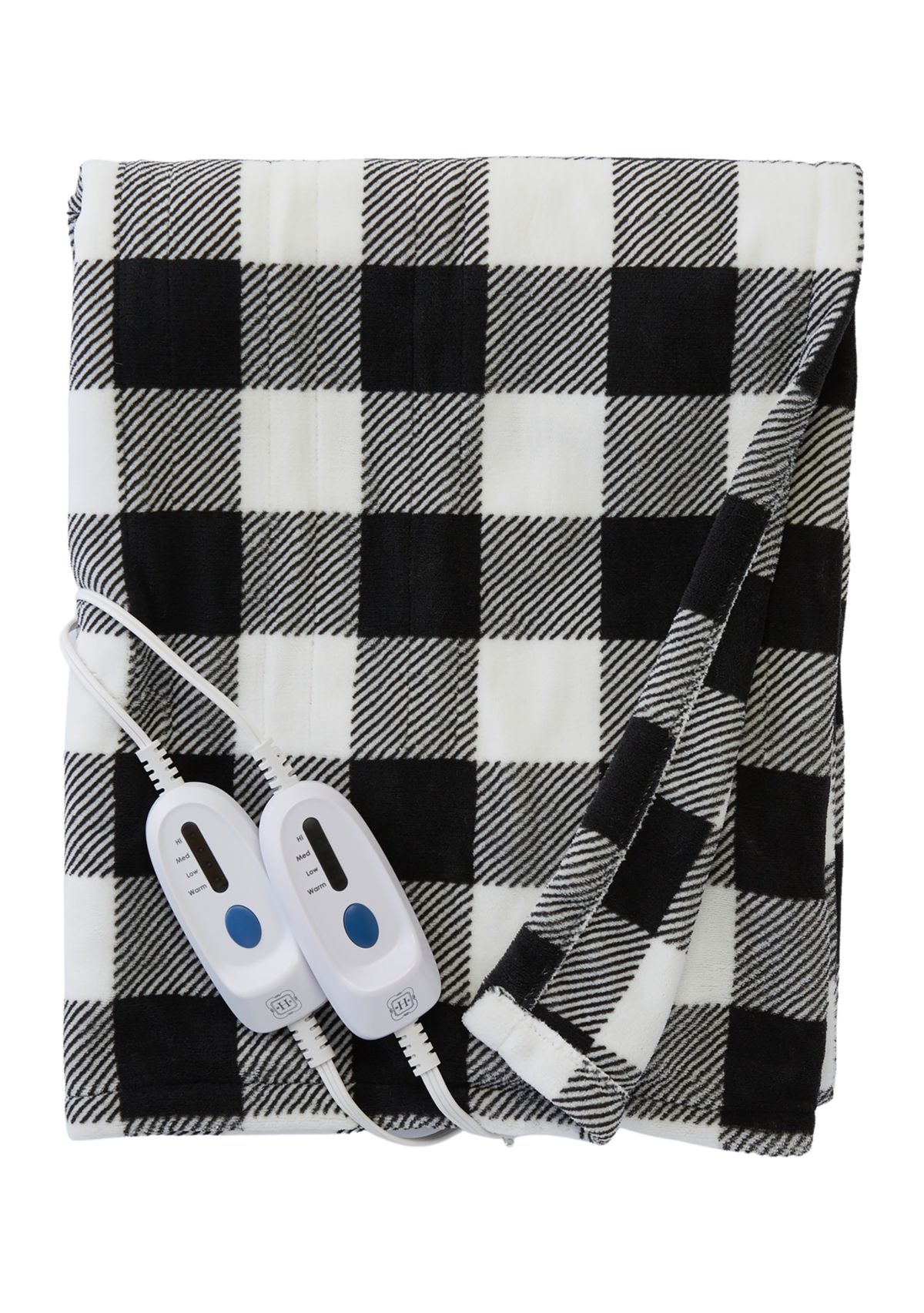 Heated Microplush Throw Blanket