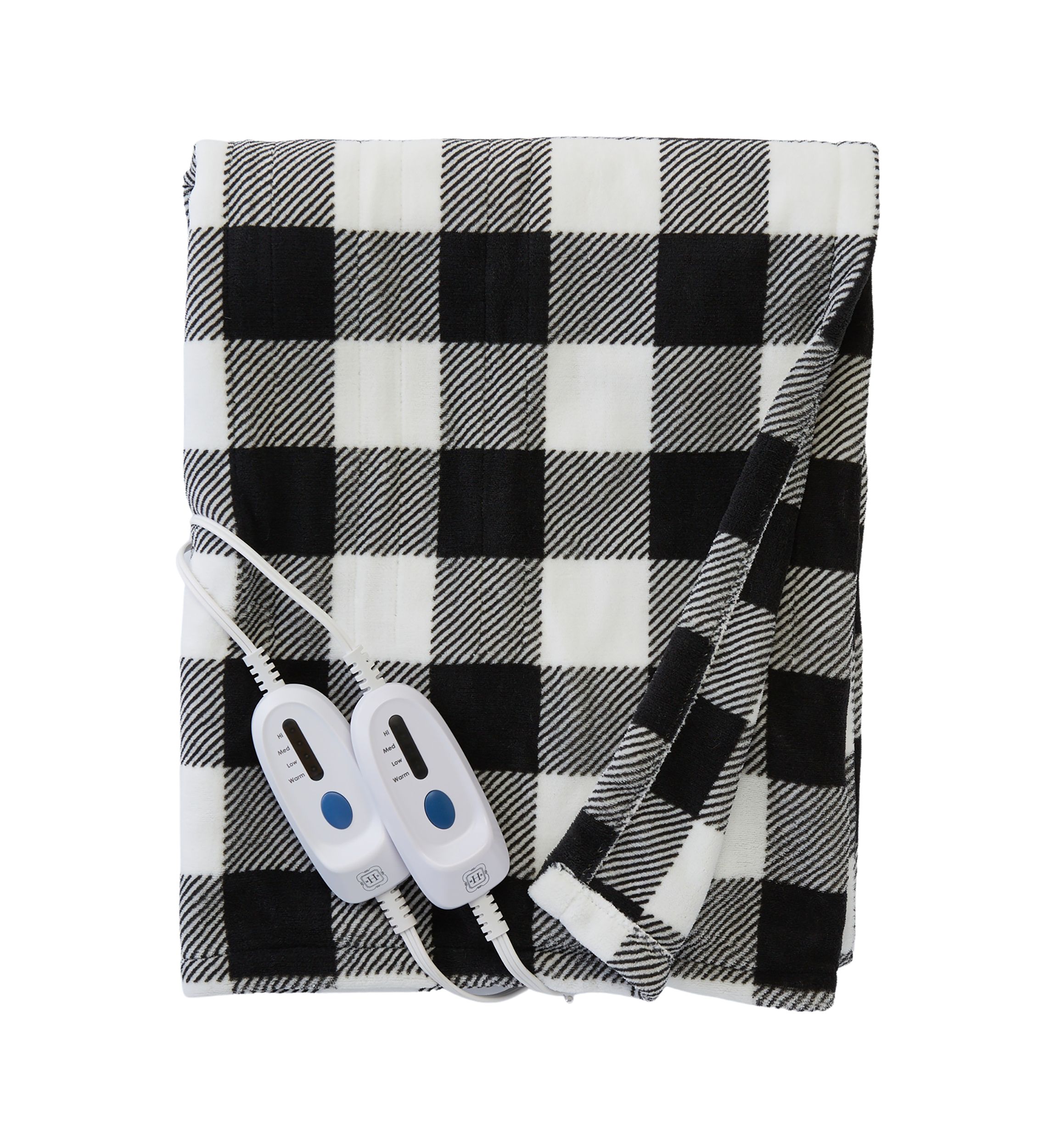 Heated Microplush Throw Blanket