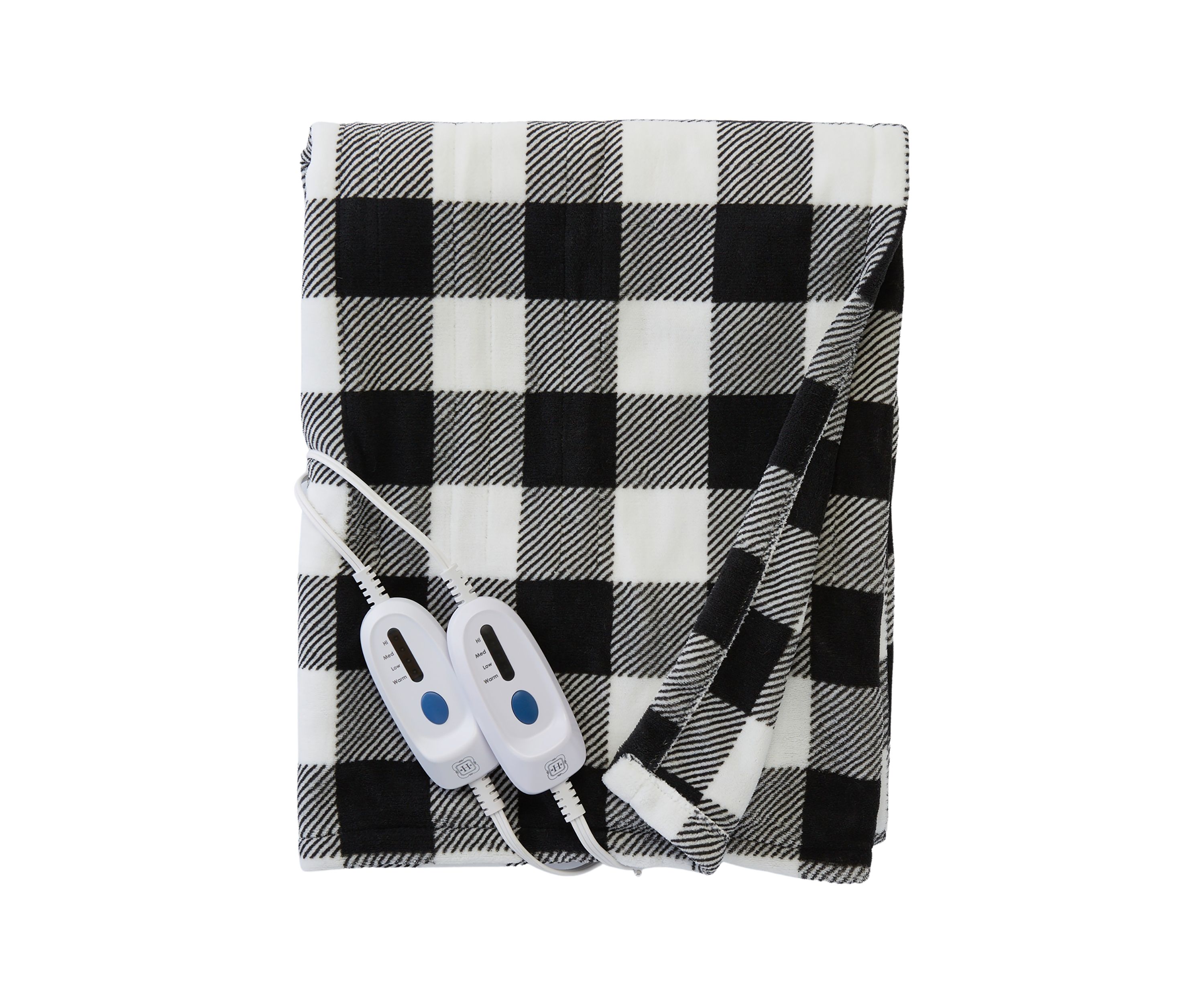 Heated Microplush Throw Blanket