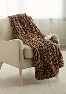 Modern. Southern. Home.™ Heated Faux Fur Throw Blanket