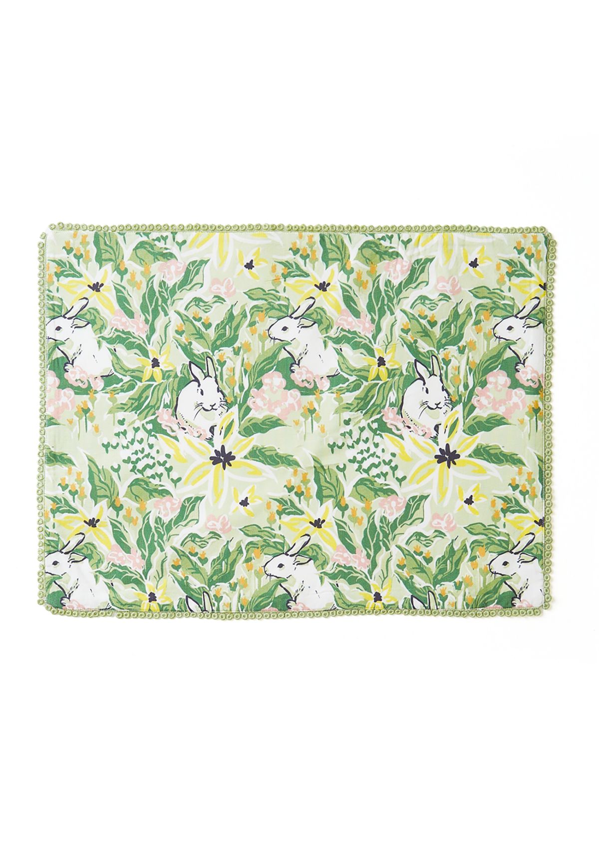 Floral Bunny Placemat