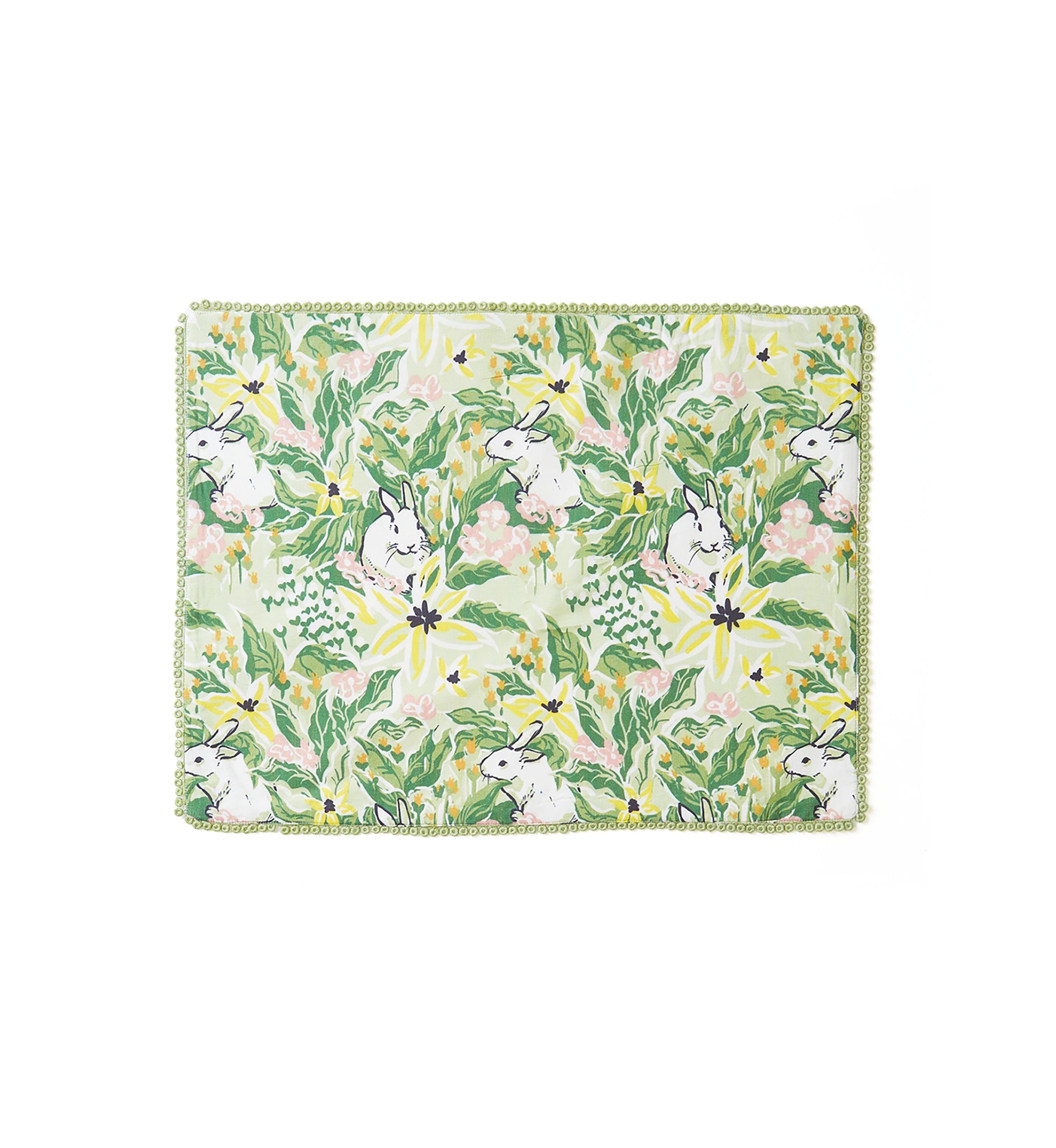 Floral Bunny Placemat