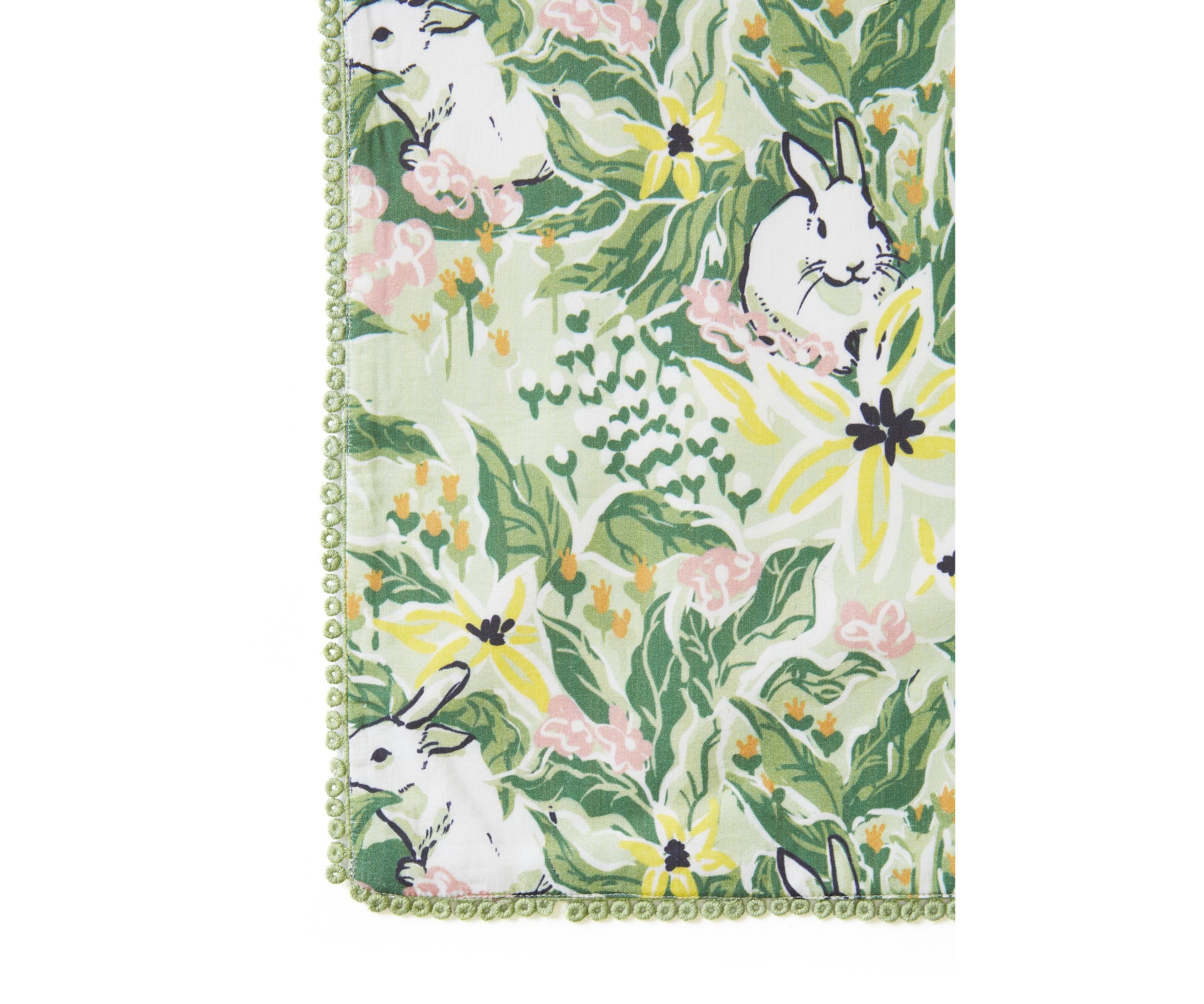 Floral Bunny Placemat