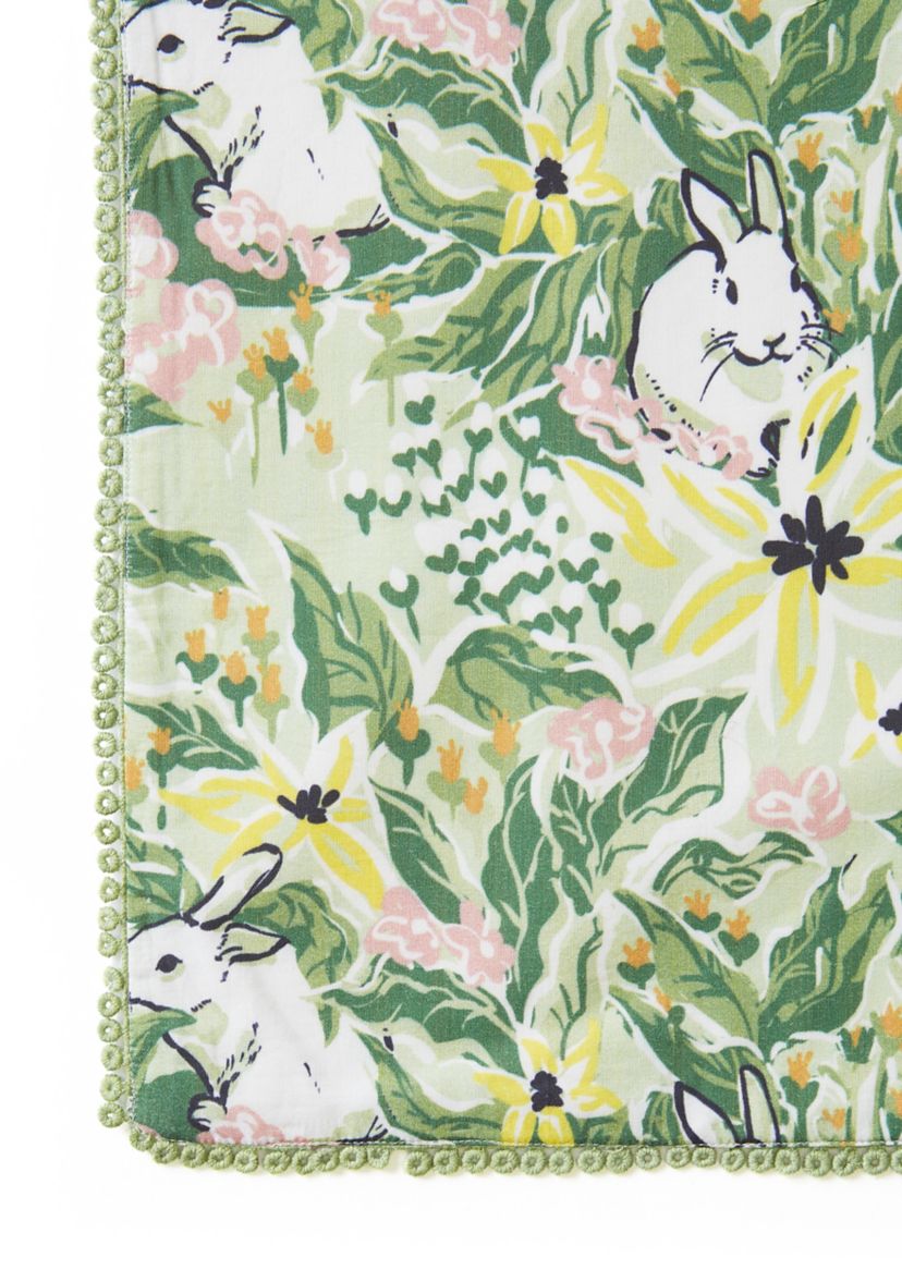 Floral Bunny Placemat