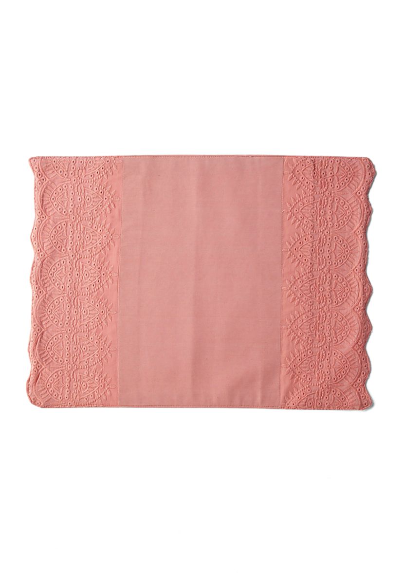 Coral Eyelet Placemat