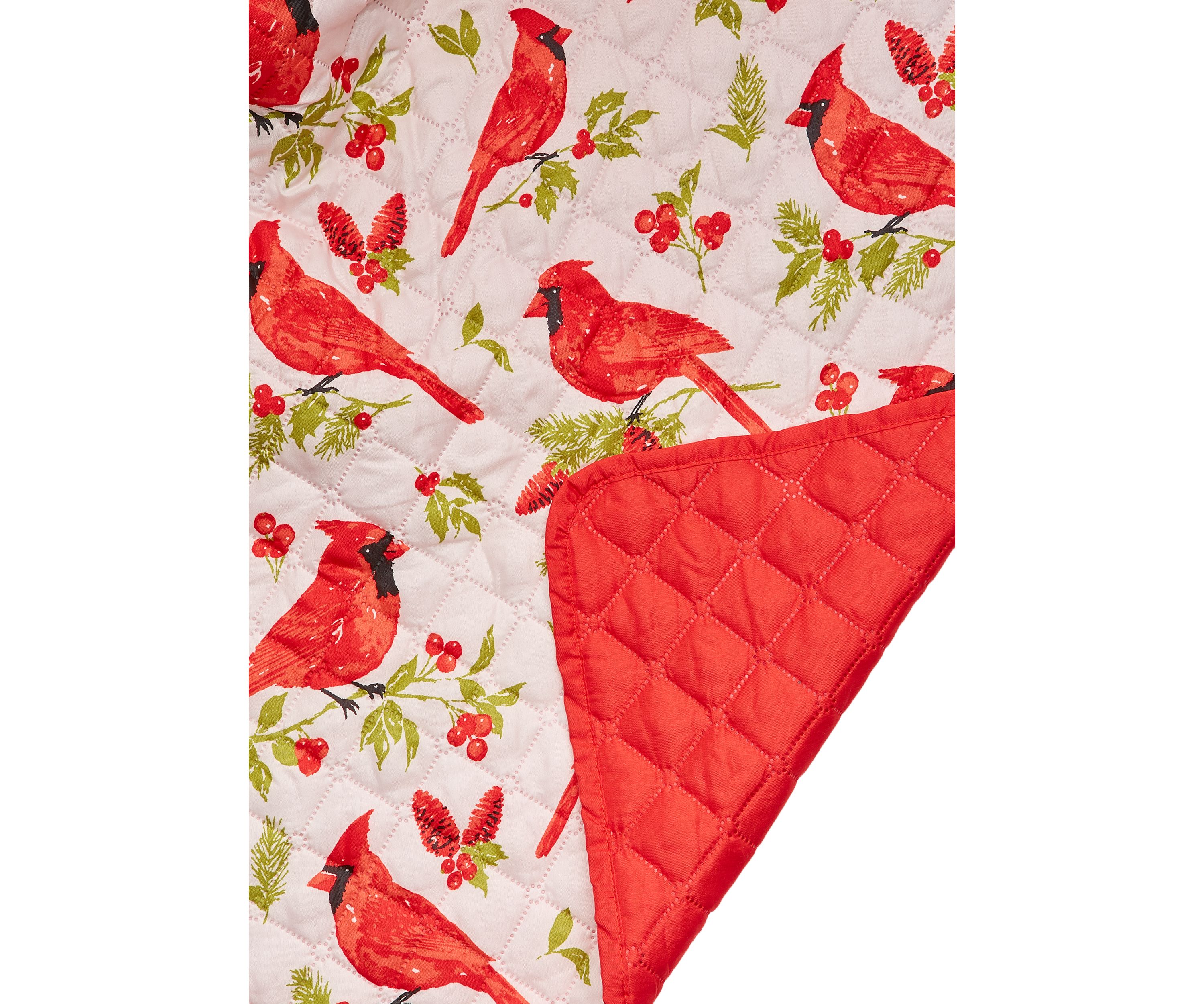 Cardinal Quilt Set 