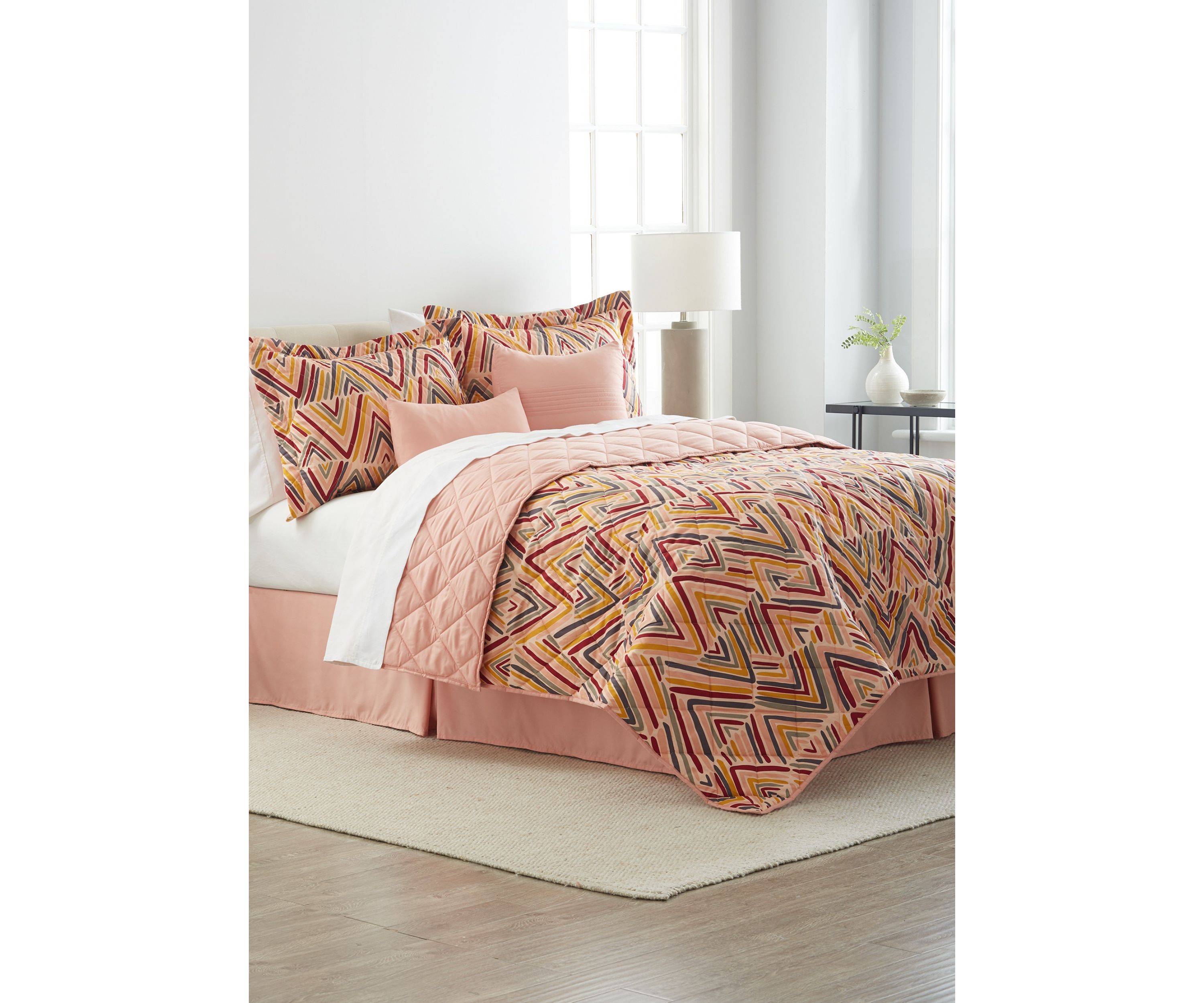 Geo Print 6-Piece Quilt Set