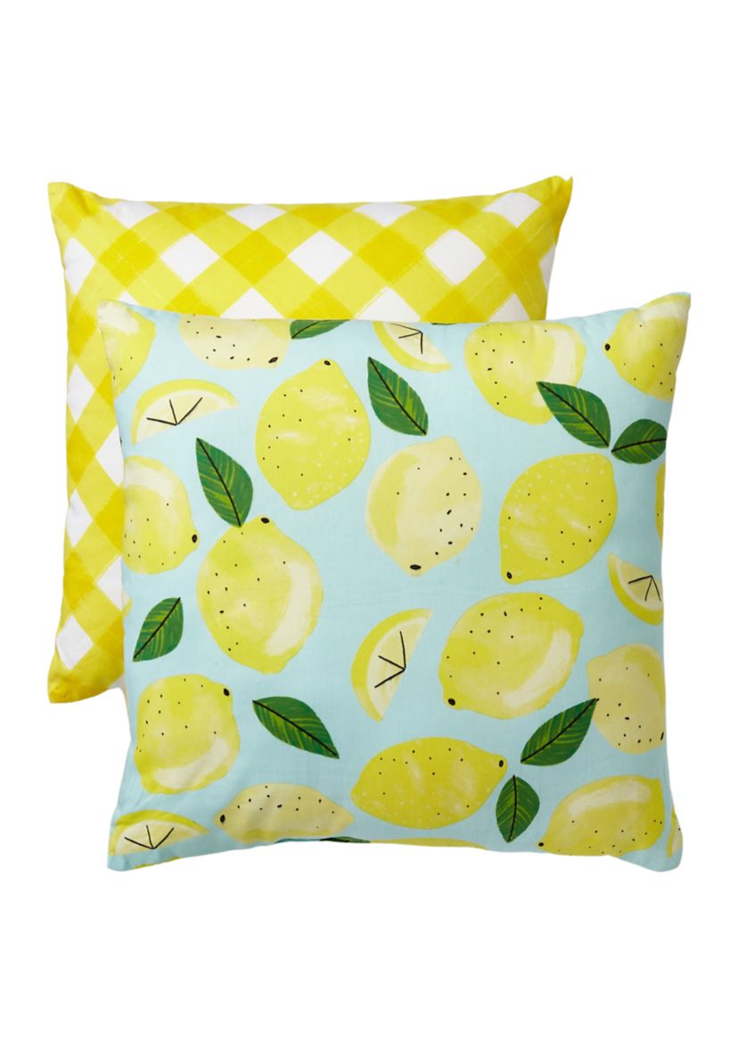 Decorative Pattern Throw Pillows - Set of 2 