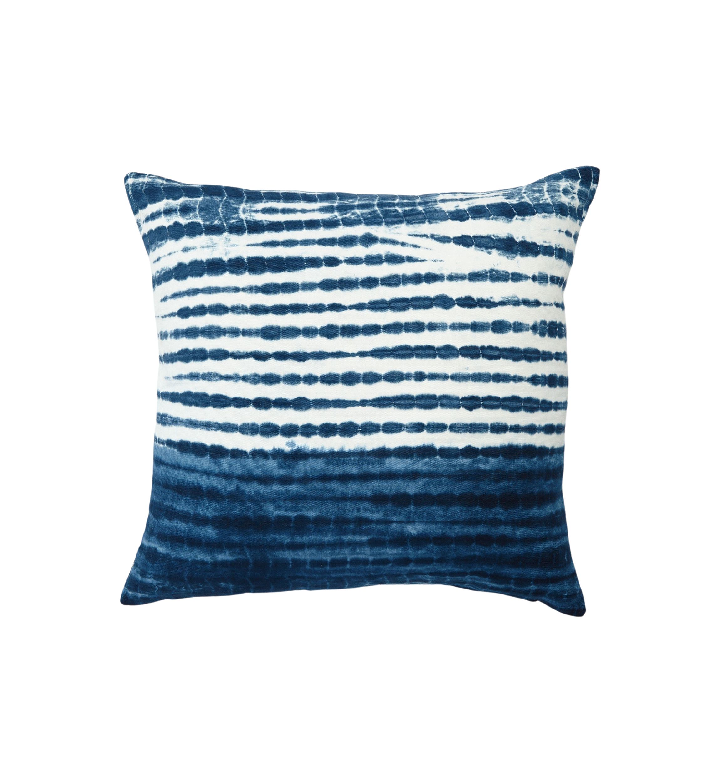 Tie Dye Striped Pillow