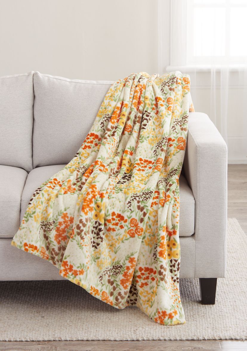 Print Plush Blanket