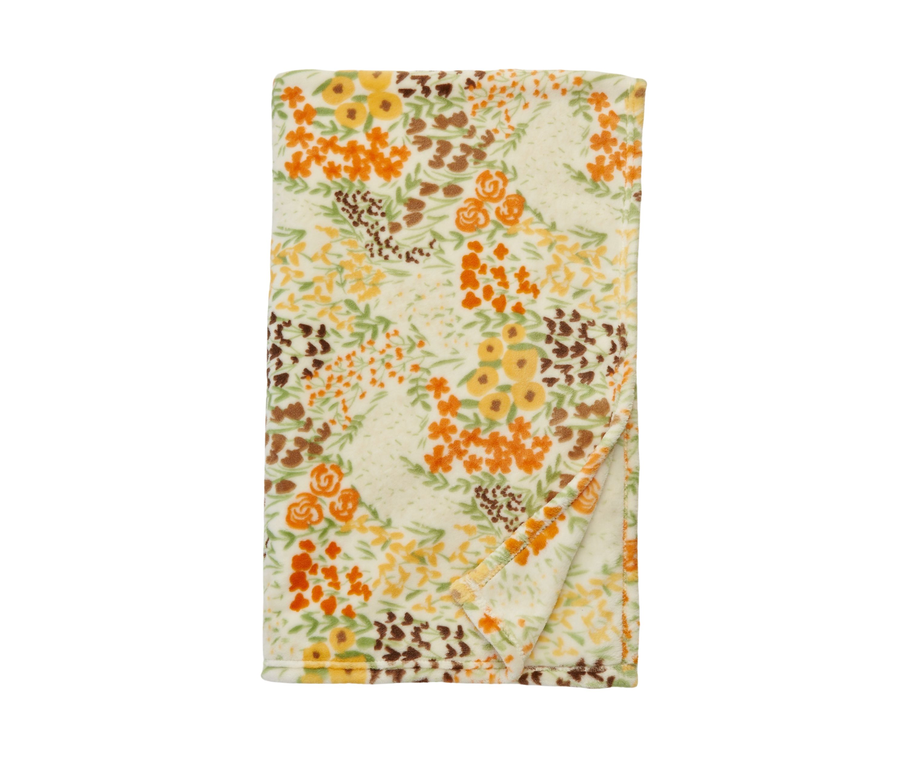 Print Plush Blanket