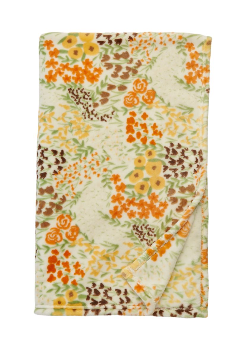 Print Plush Blanket