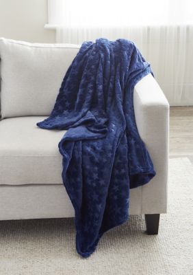 Modern. Southern. Home.™ Plush Embroidered Throw Blanket | belk