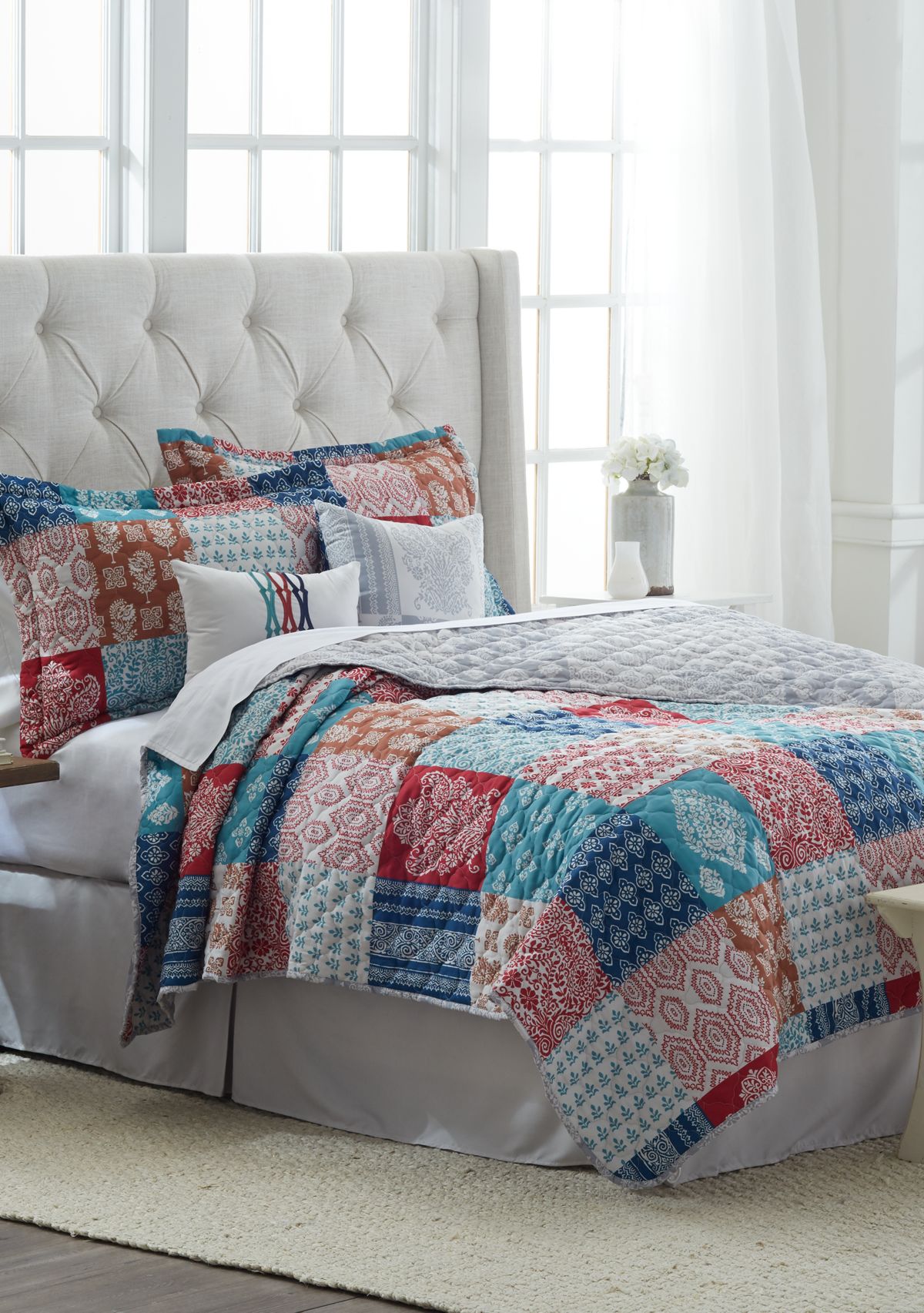 Modern. Southern. Home.™ Multi-Colored Quilt Bed-in-a-Bag Set | Belk
