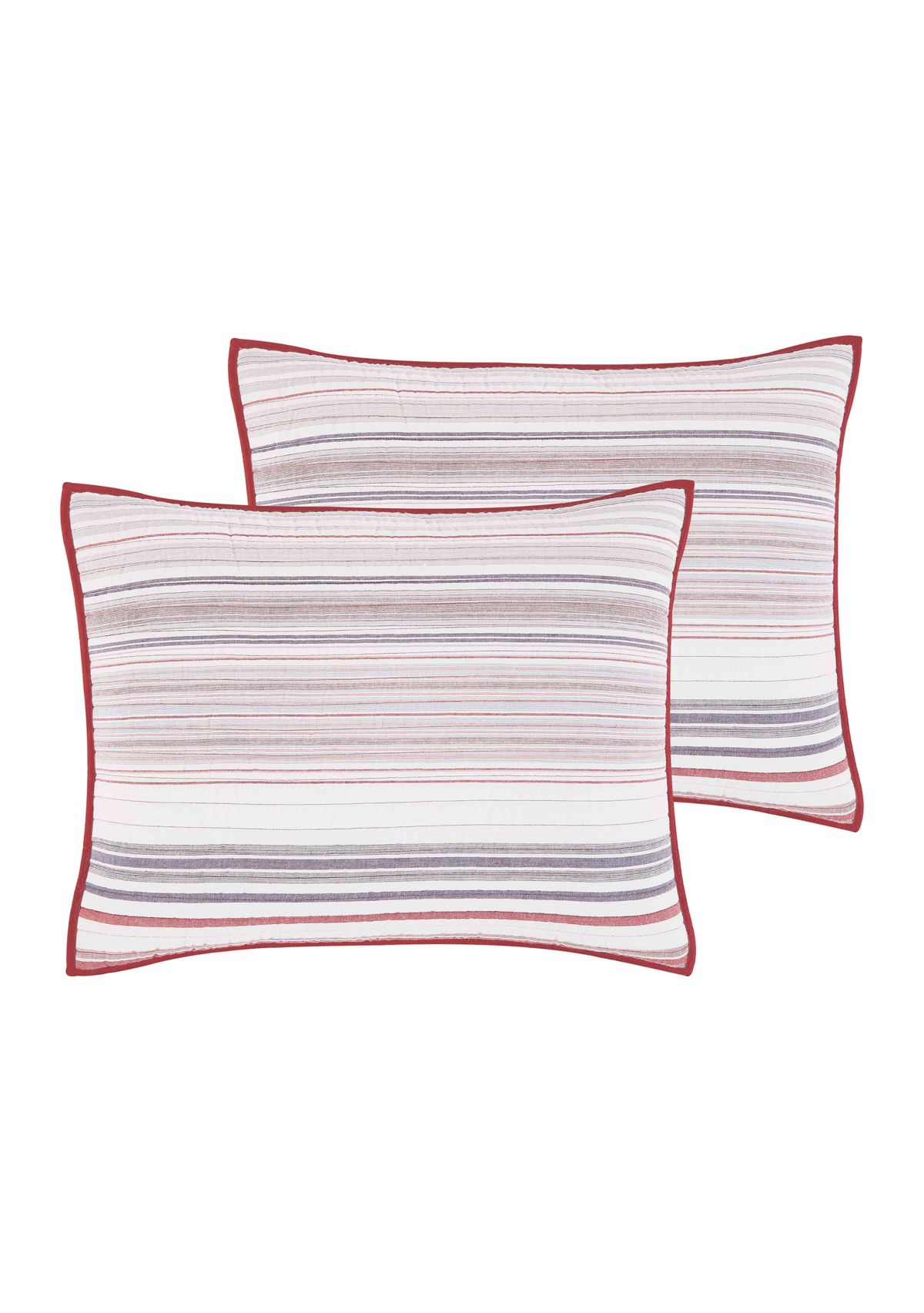 Multi Stripe Quilt Set 