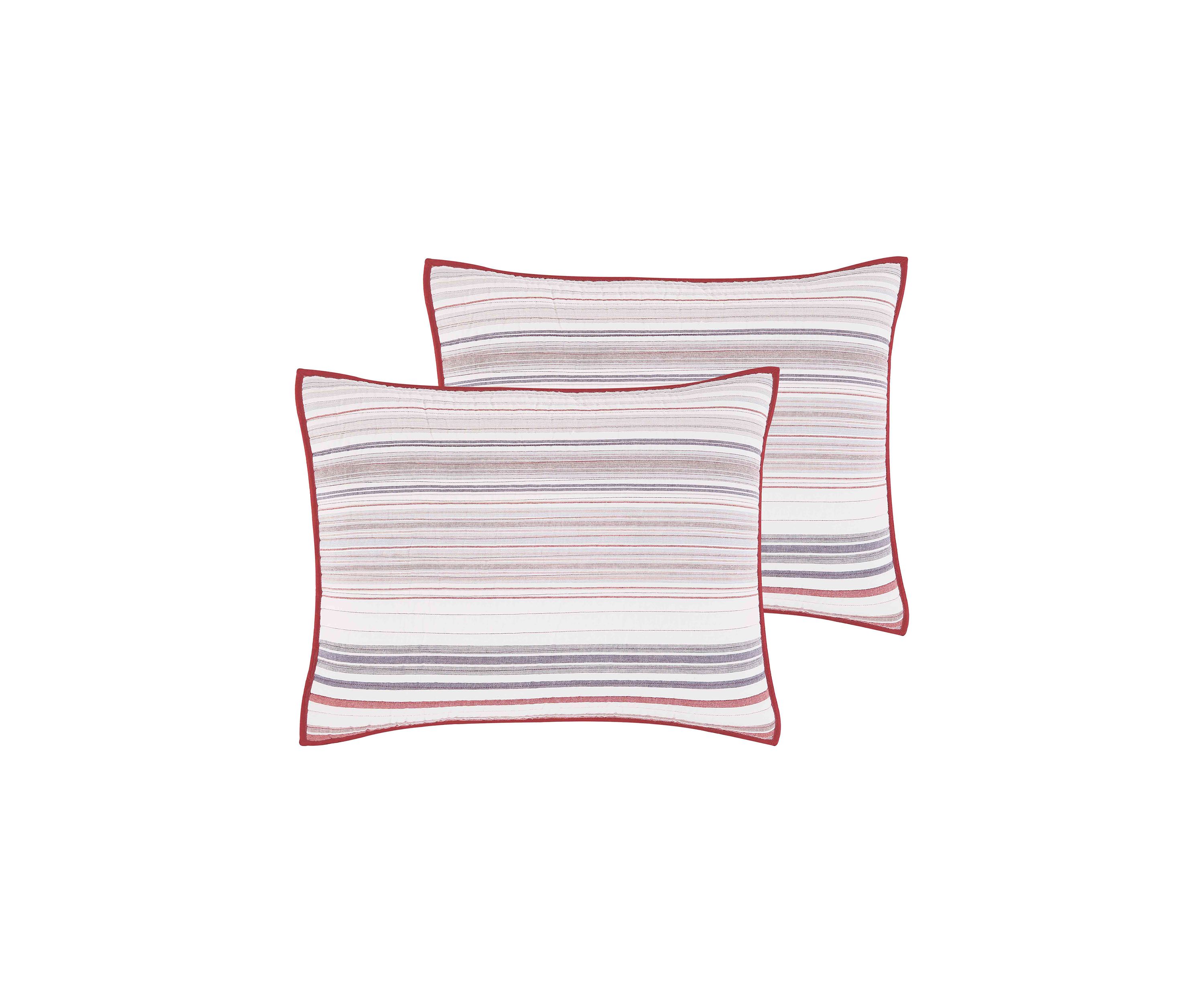 Multi Stripe Quilt Set 