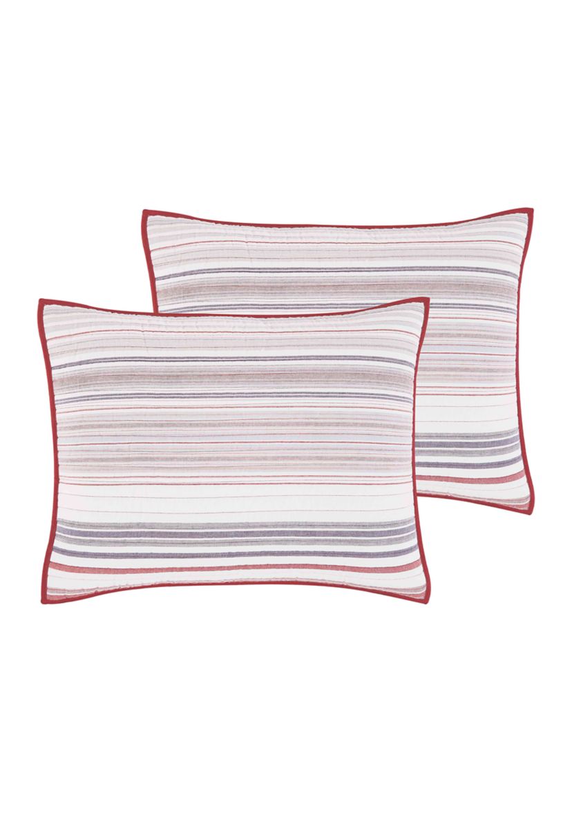 Multi Stripe Quilt Set 