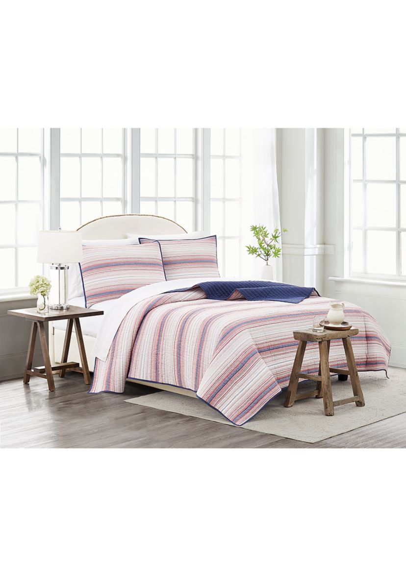 Patriot Stripe Quilt Set