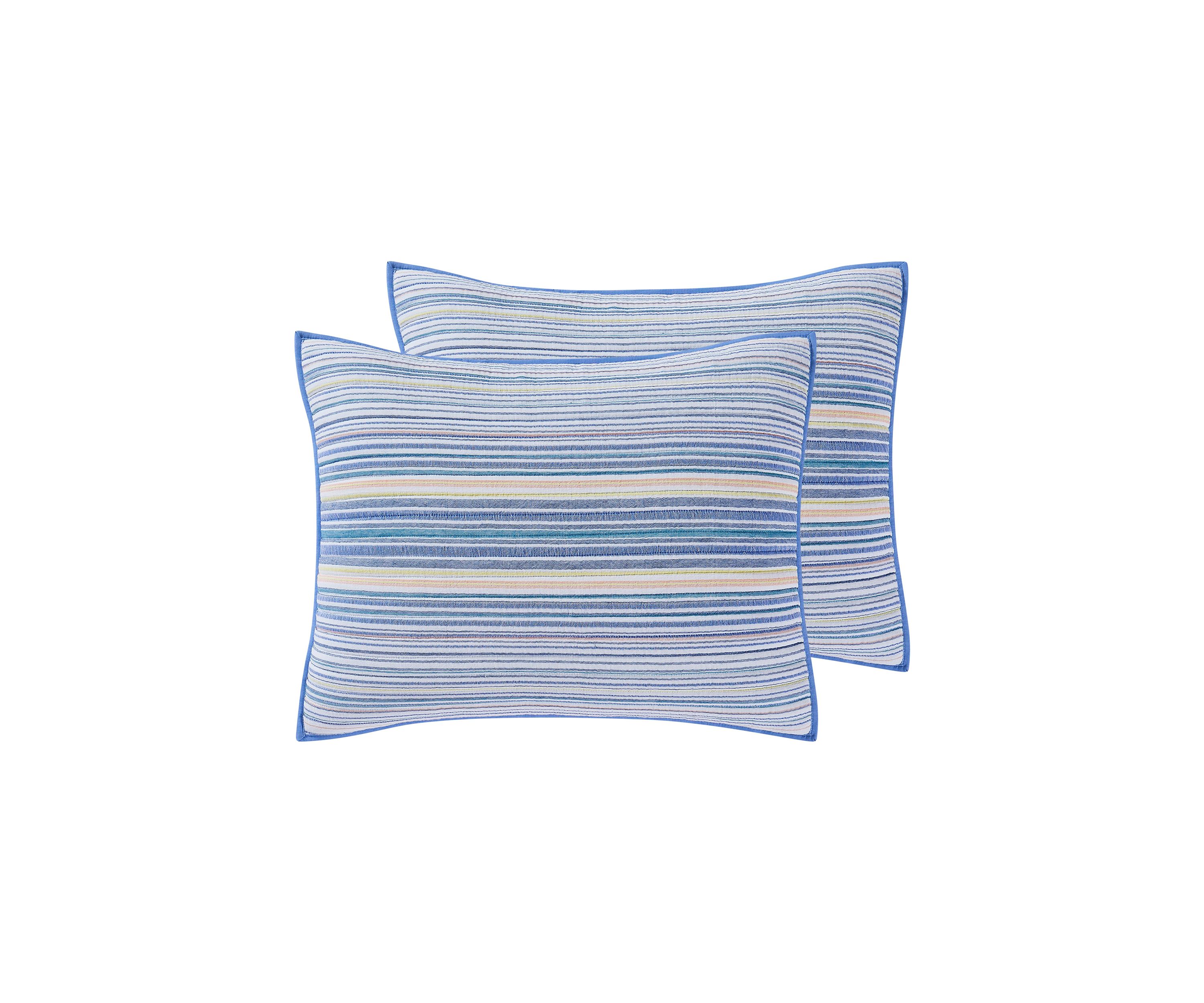Sunset Blue Quilt Set