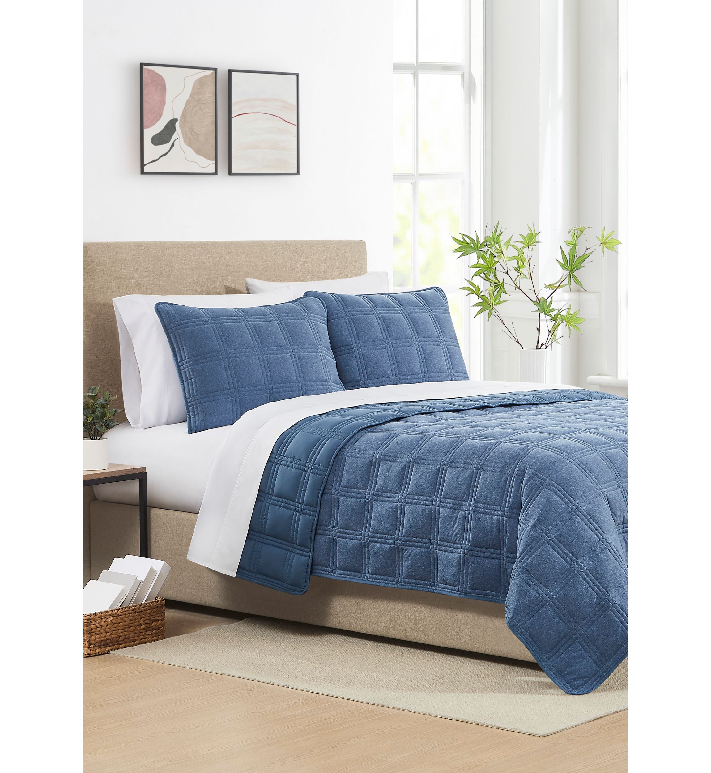 Box Stitch Quilt Set