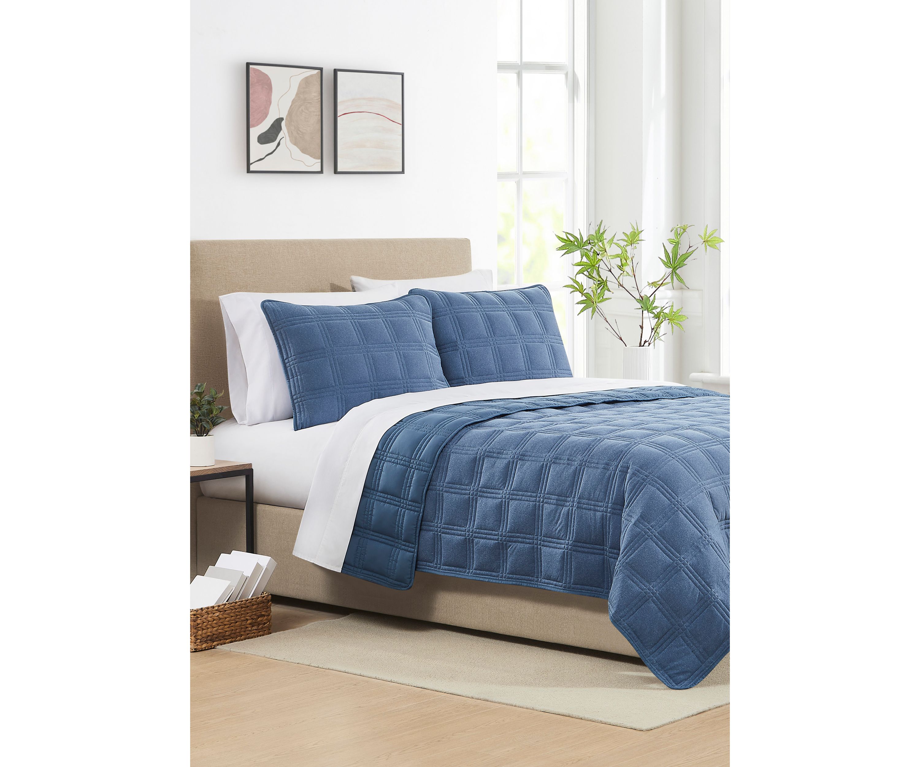 Box Stitch Quilt Set