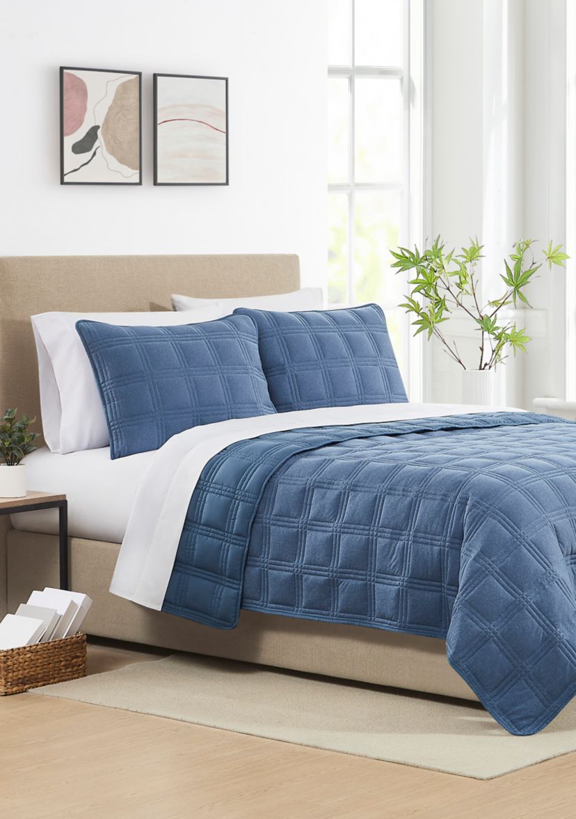 Box Stitch Quilt Set