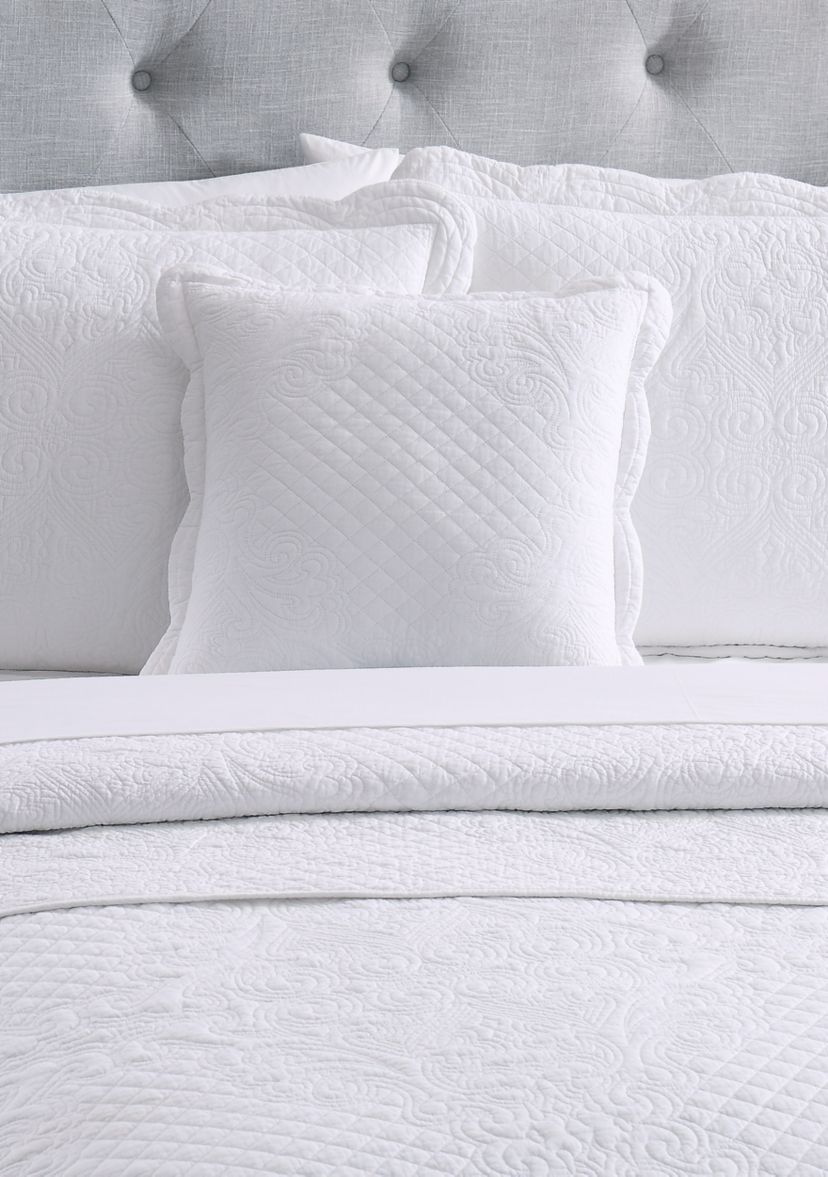 Scalloped Tiles Decorative Pillow