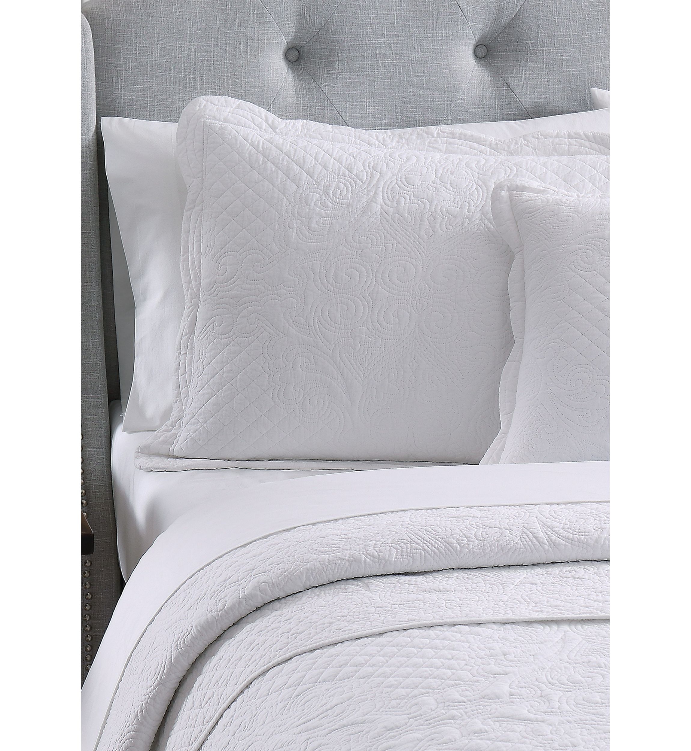 Scalloped Tiles Sham