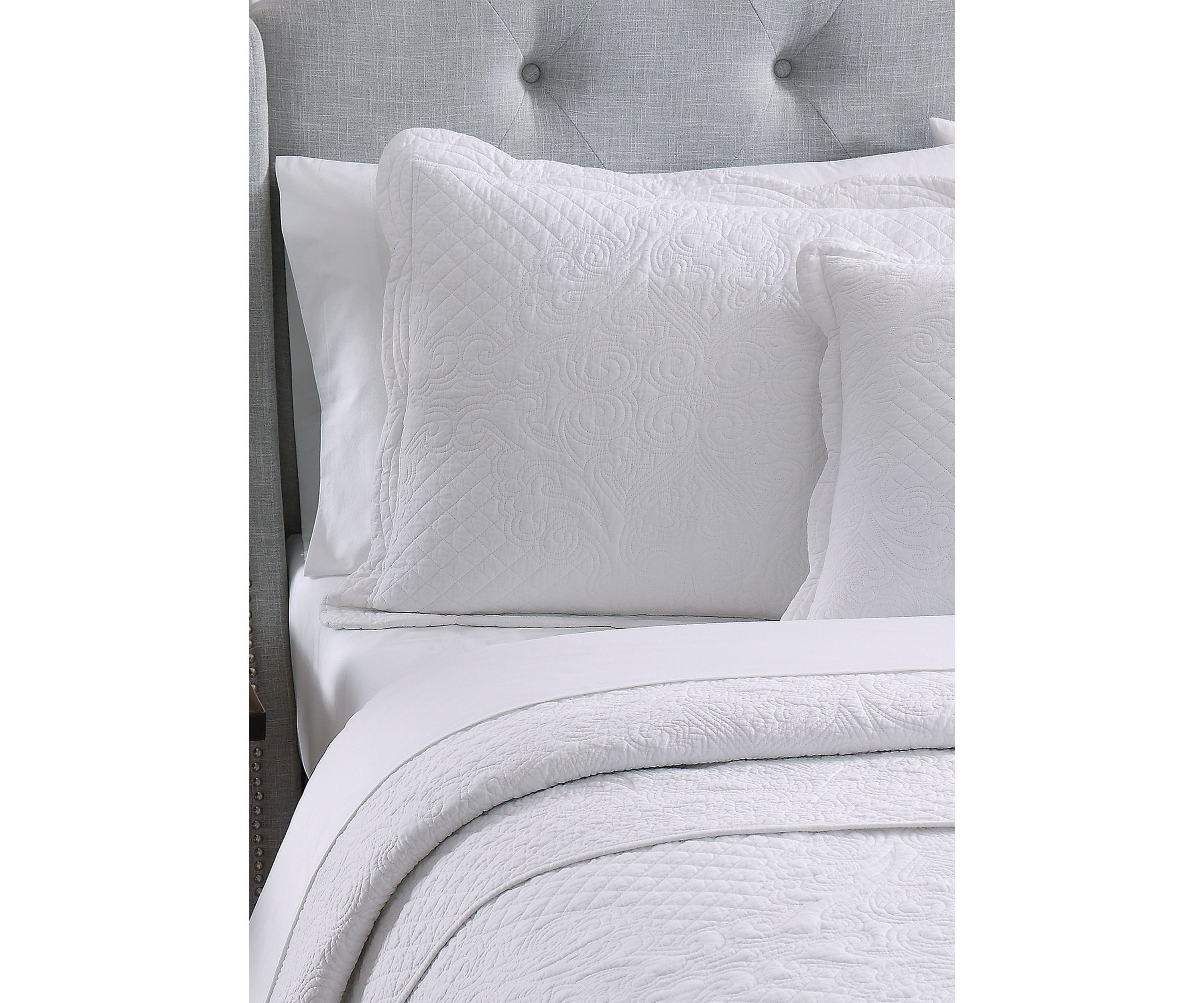 Scalloped Tiles Sham